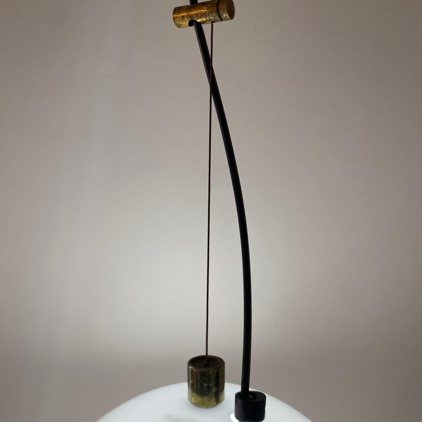 photo vintage Space Age Iguzzini Hanglamp "Elpis", Harvey Guzzini, Italië, Jaren 1970