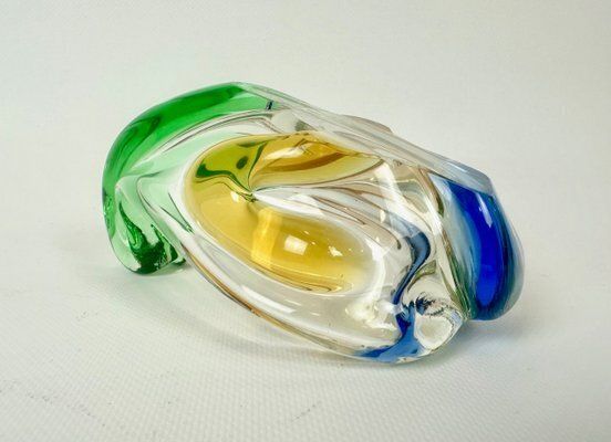Rhapsody Glass Pipe Ashtray Attributed To Frantisek Zemek For Mstisov, 1960s photo furniture