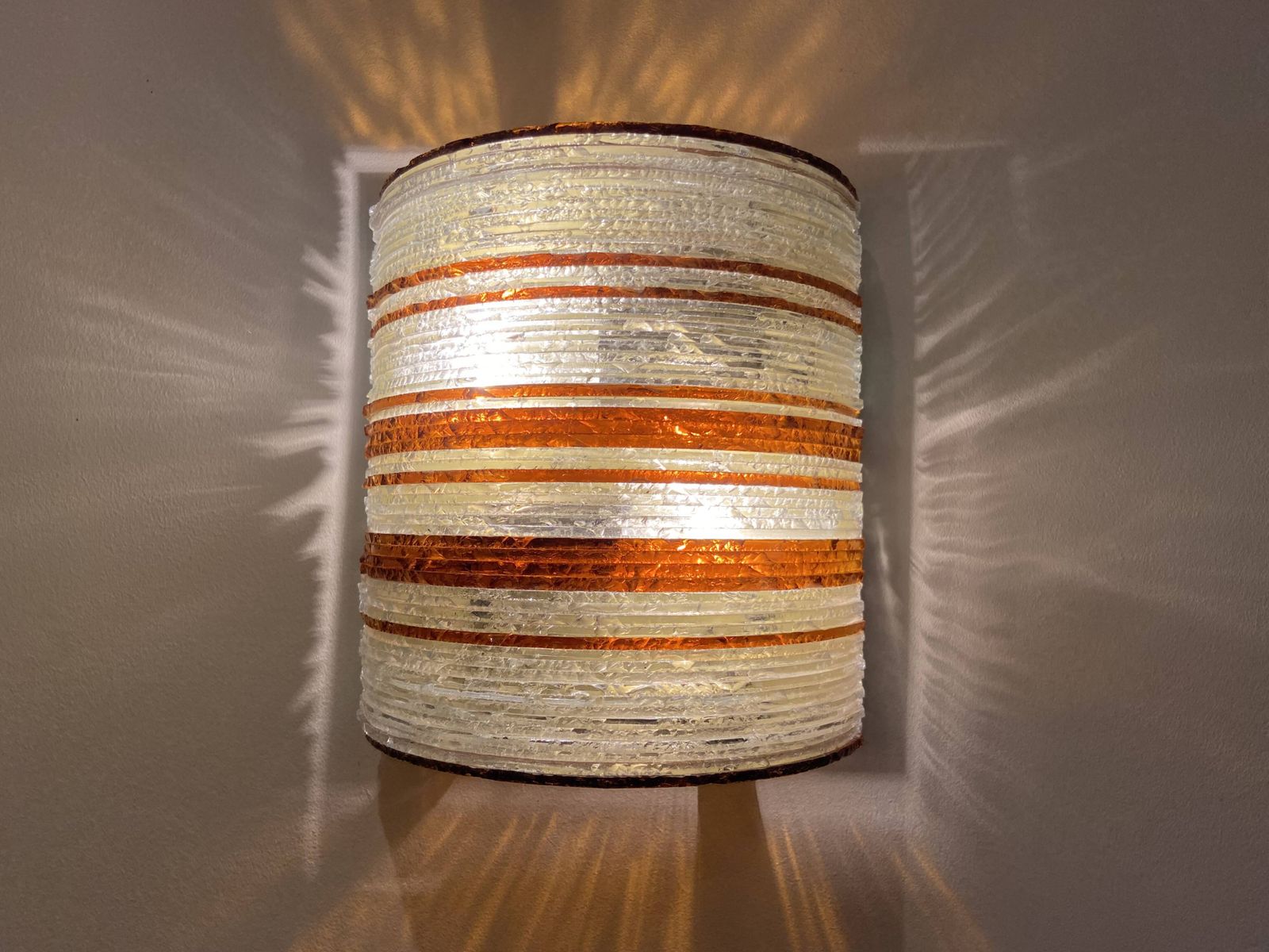 Glass Wall Lamp By Albano Poli, Italy, Circa 1960. photo Lighting