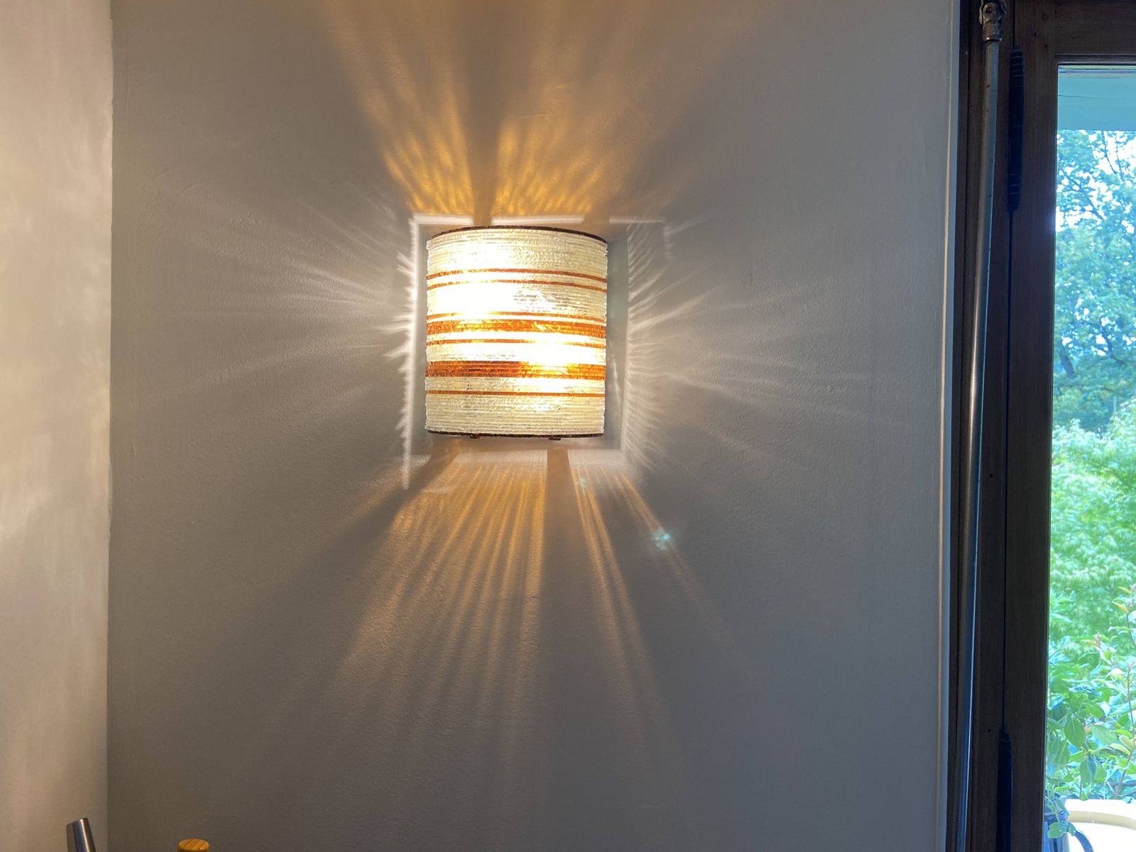 Glass Wall Lamp By Albano Poli, Italy, Circa 1960. photo vinterior