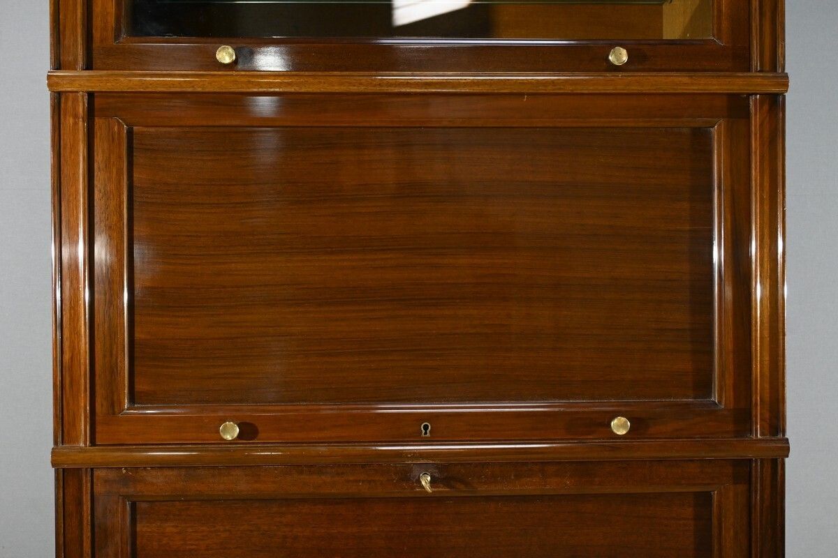 photo vinterior Modular Mahogany Furniture, Maison Martin Dupuis – 1970