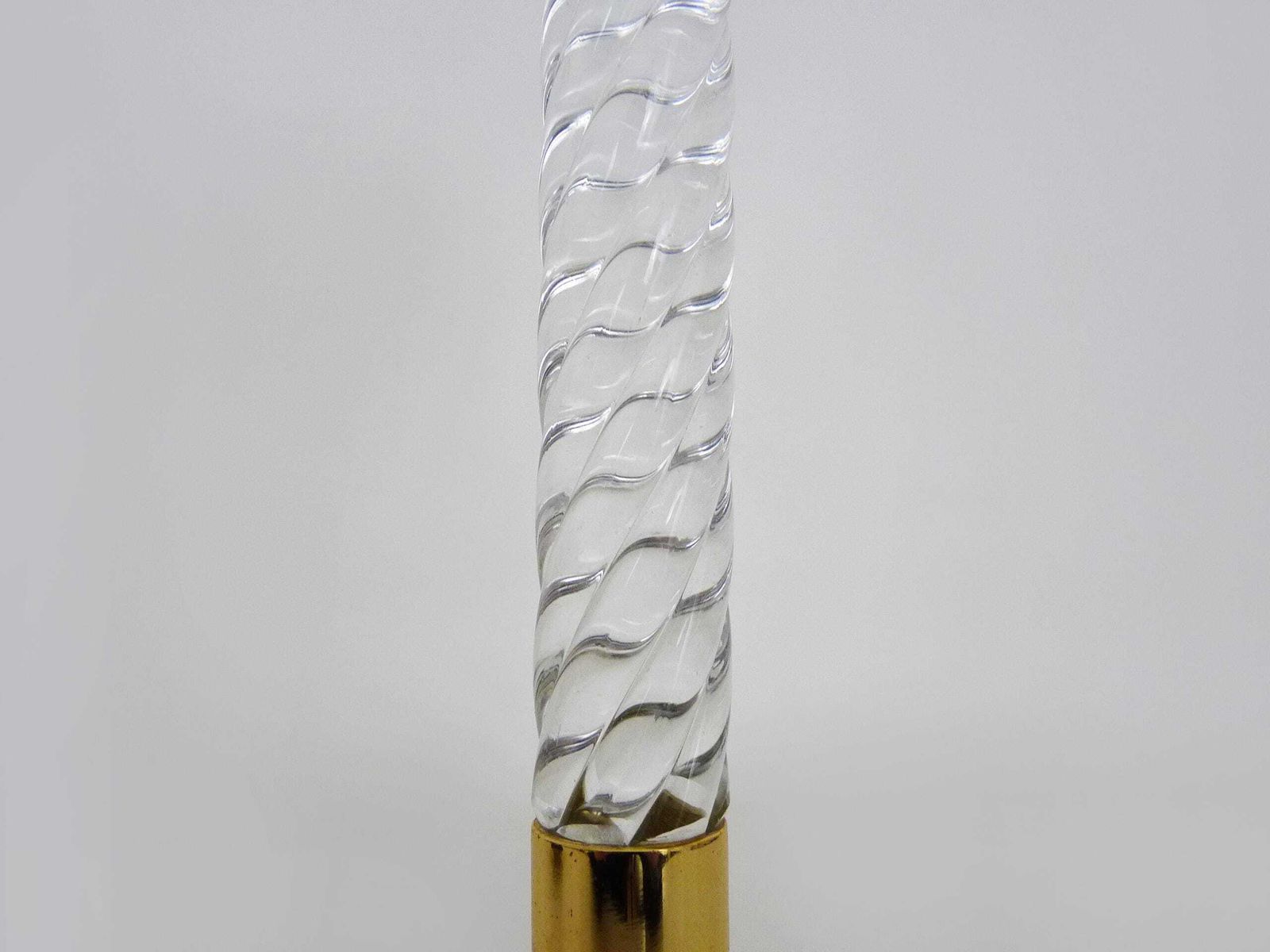 Pair Of Large Candlesticks, Restoration Style In Brass, Black Marble, Glass. 19th Century photo buy