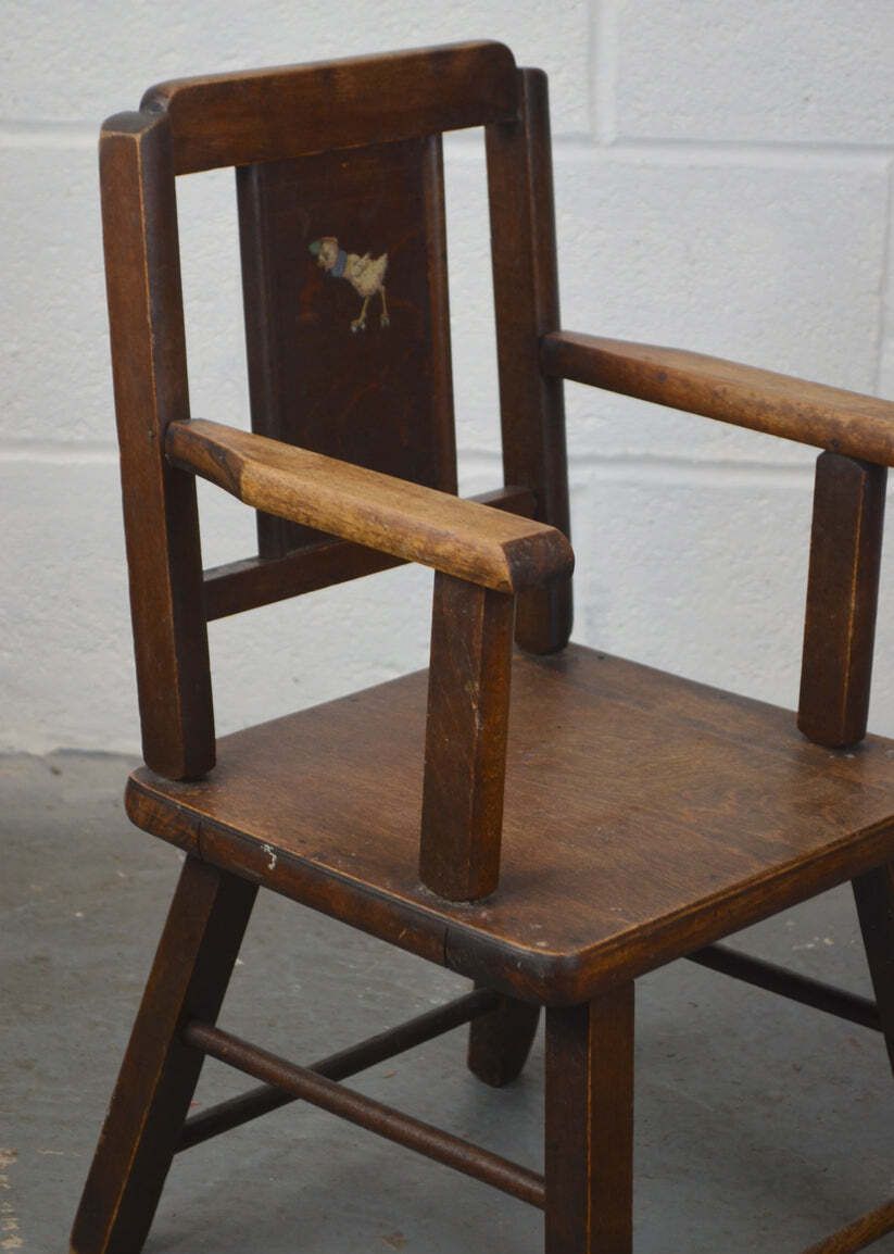 Early 20th Century Children's Chair photo Furniture