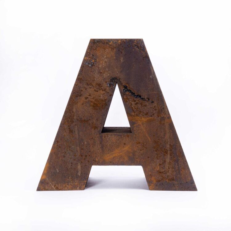 Vintage Extra Large Heavy Grade Signage Letter – A