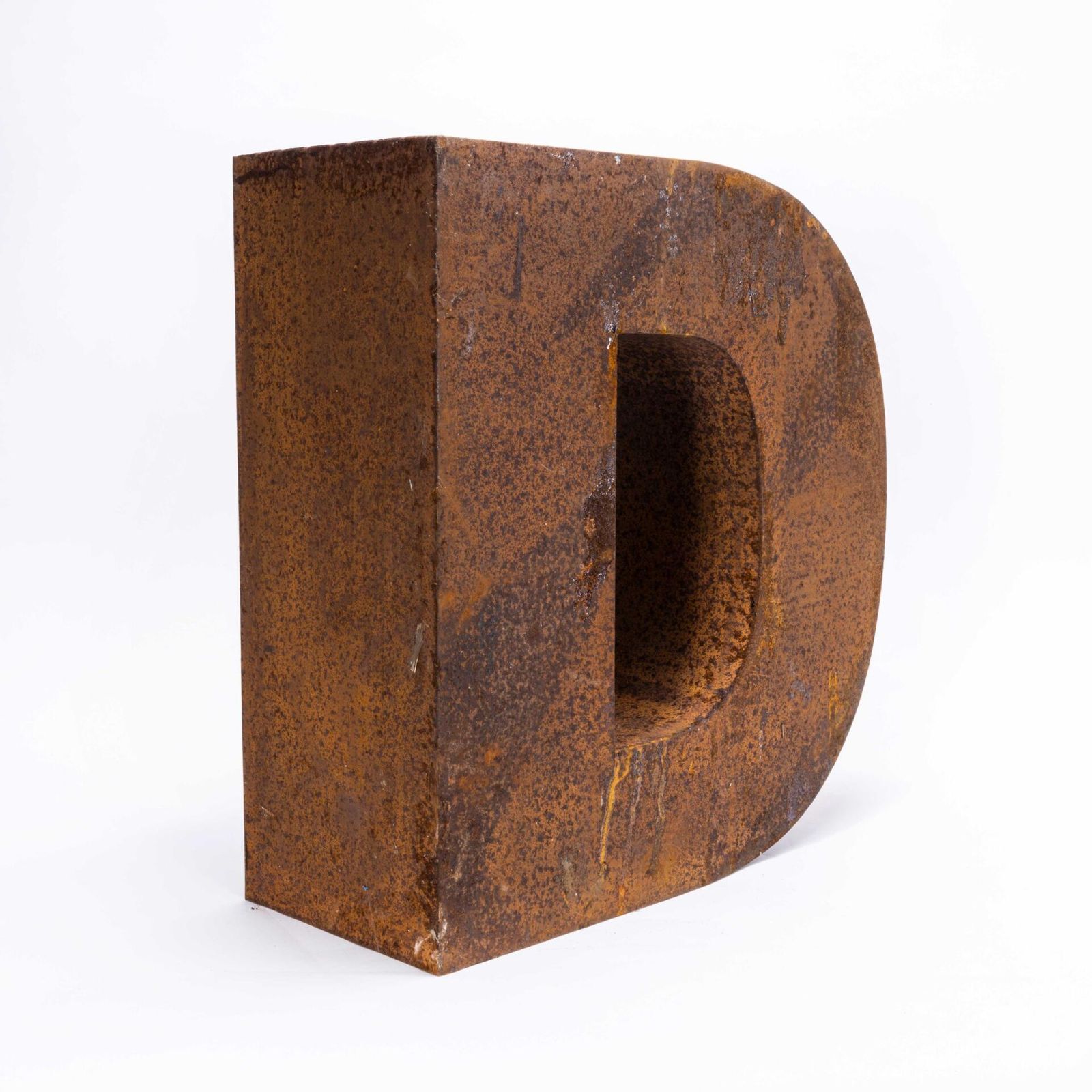 Vintage Extra Large Heavy Grade Signage Letter – D photo furniture