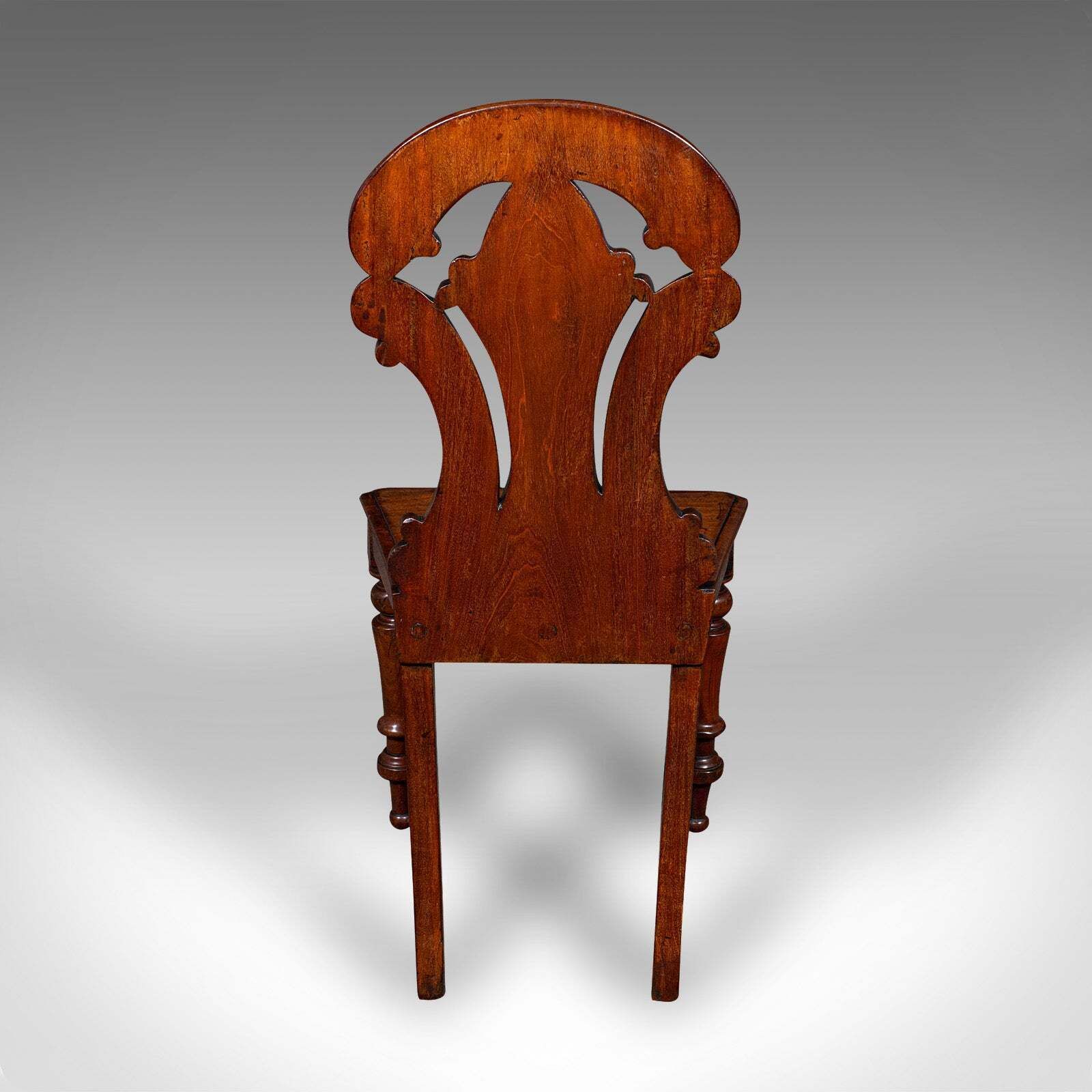 Antique Hall Chair, Scottish, Walnut, Occasional, Reception Seat, Regency, 1820 photo Furniture