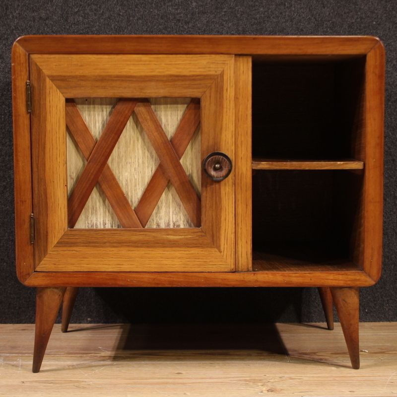 20th Century Gio Ponti Style Italian Nightstand photo vinterior