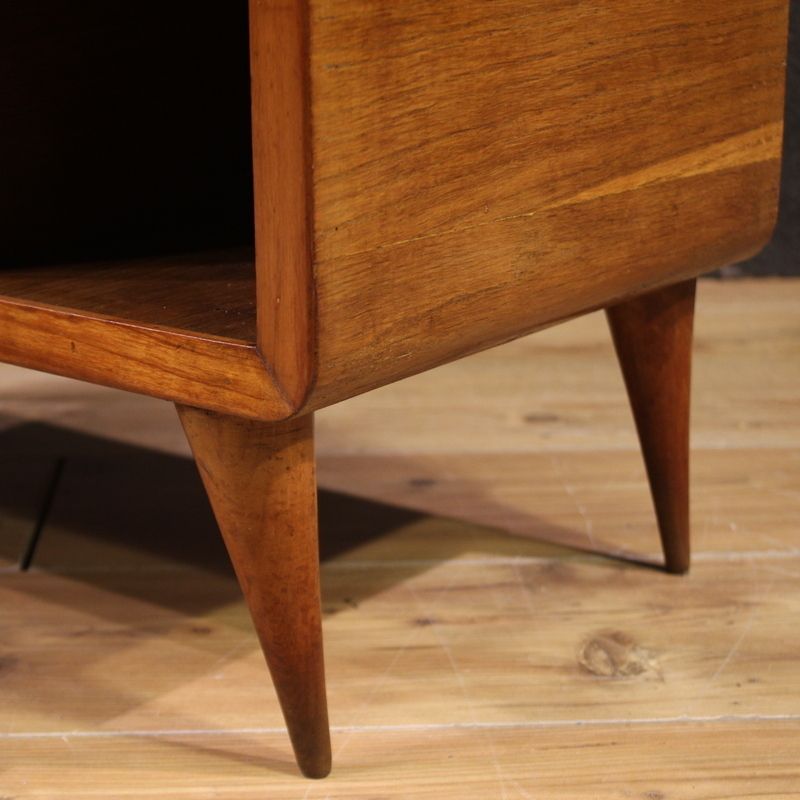 Furniture 20th Century Gio Ponti Style Italian Nightstand photo