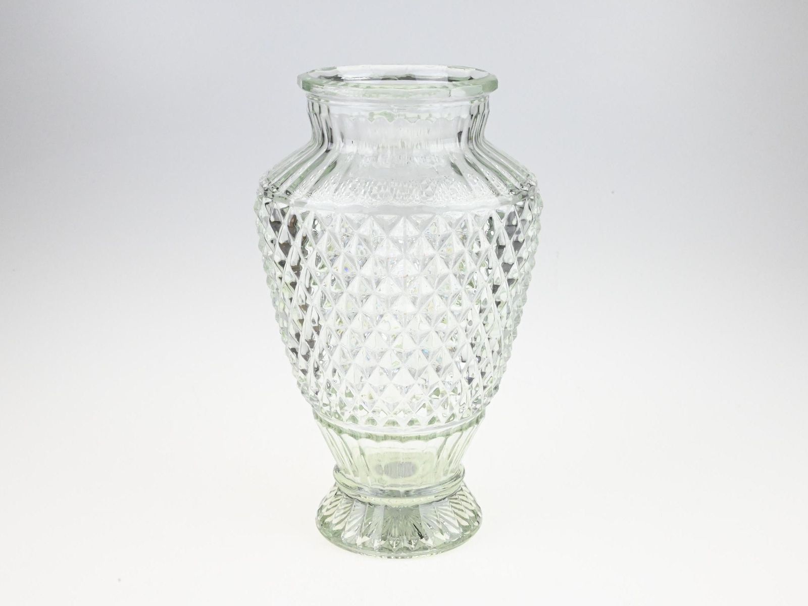 Vintage Transparent Glass, Pressed Glass, Czech Vintage, Vintage ,  Pressed Glass photo buy