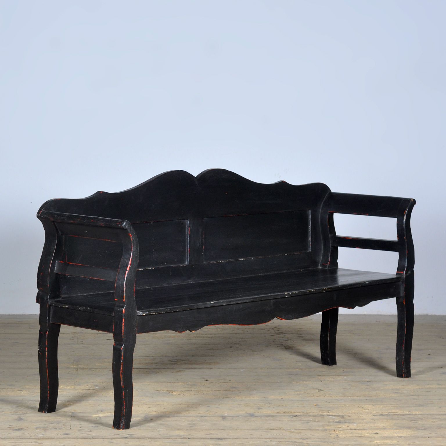 Antique Pine Bench, 1900s photo buy