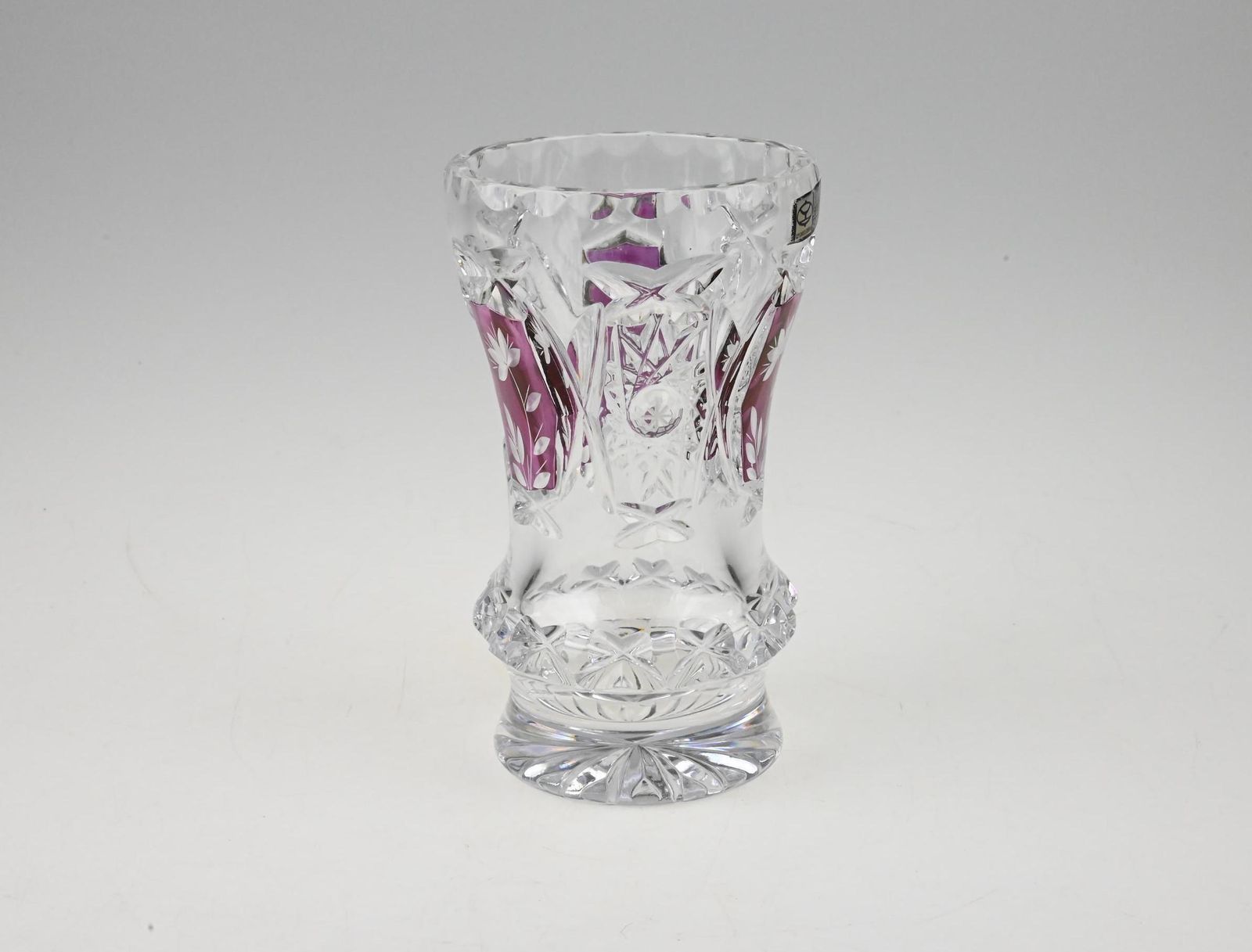 Vintage Czech Etched Glass Vase, Vintage Glass Vase, Czech Glass Vase, Etched Glass, Flower Vase, Vintage Vase, Vintage Czech Glass photo furniture
