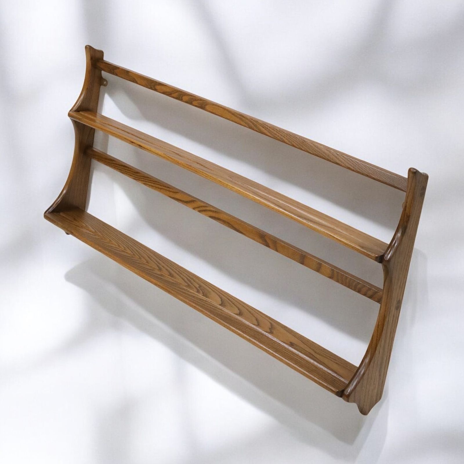 photo furniture Ercol Hanging Plate Rack Model 268 Golden Dawn Plus Fixings Free Uk Delivery