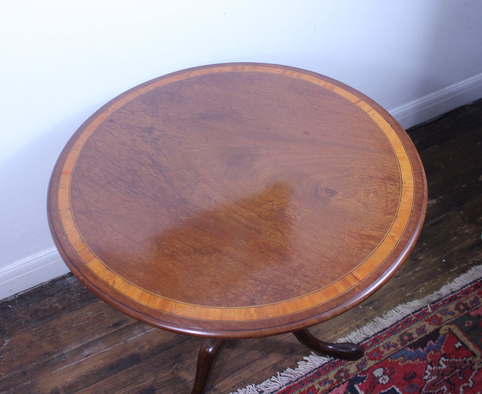 Sheraton 18th Century Mahogany Tripod Table photo vinterior