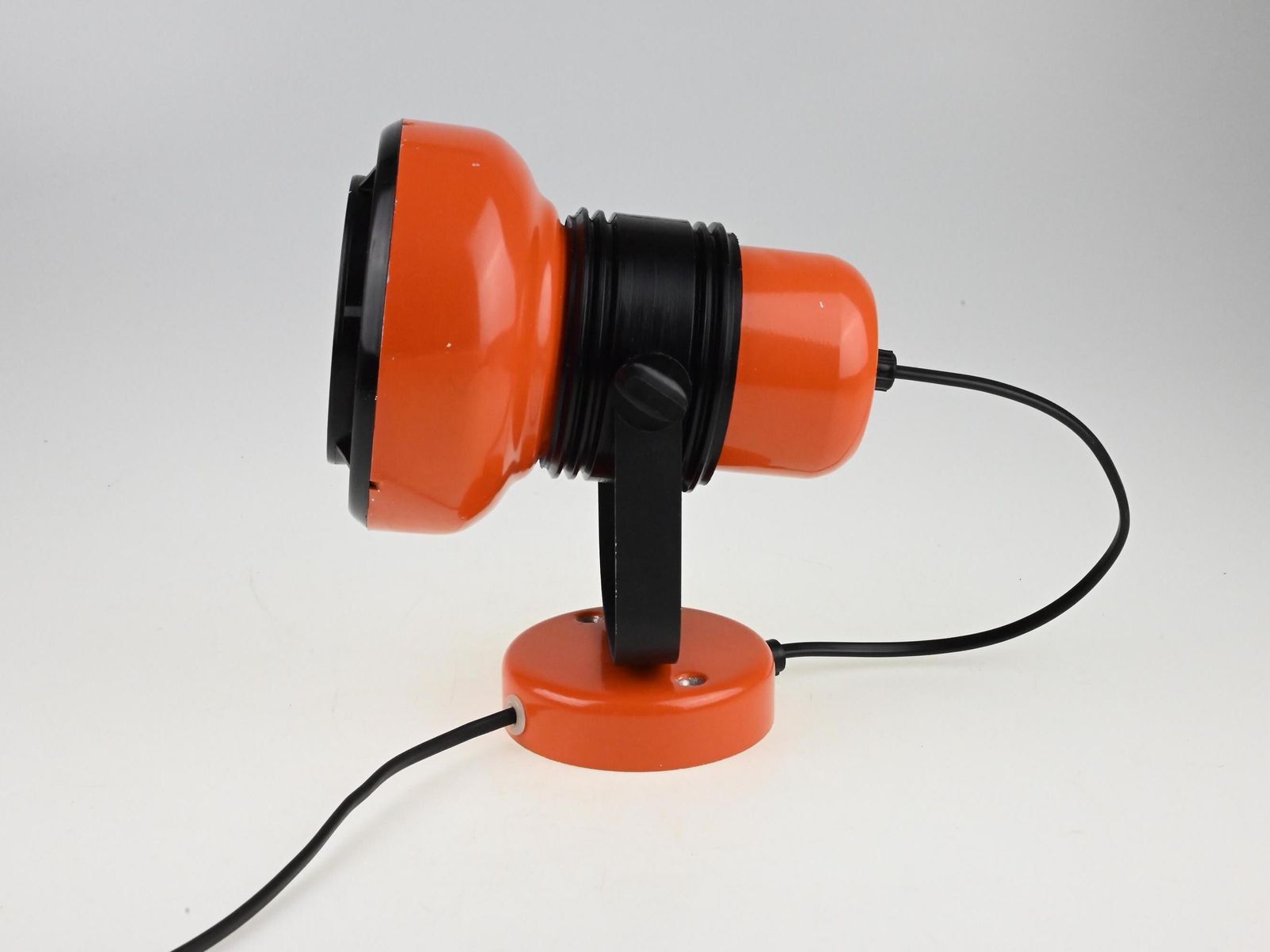 Vintage Orange Wall Lamp By Elektrofem, Wall Sconce Plug In, Wall Sconce Lighting