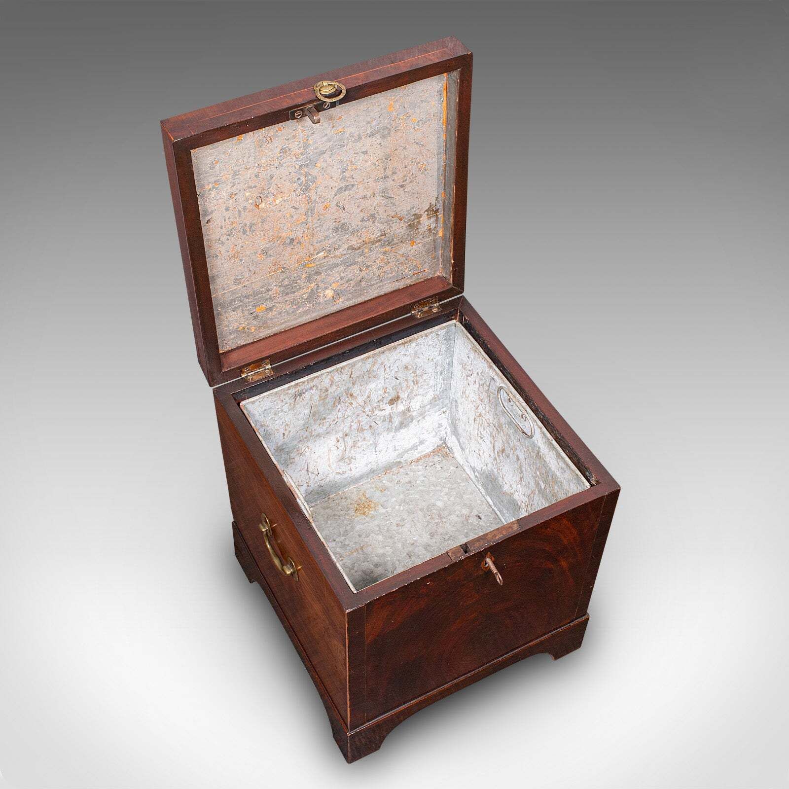 photo furniture Antique Cellarette, English, Wine Cellar, Fireside Store, Blanket Box, Georgian