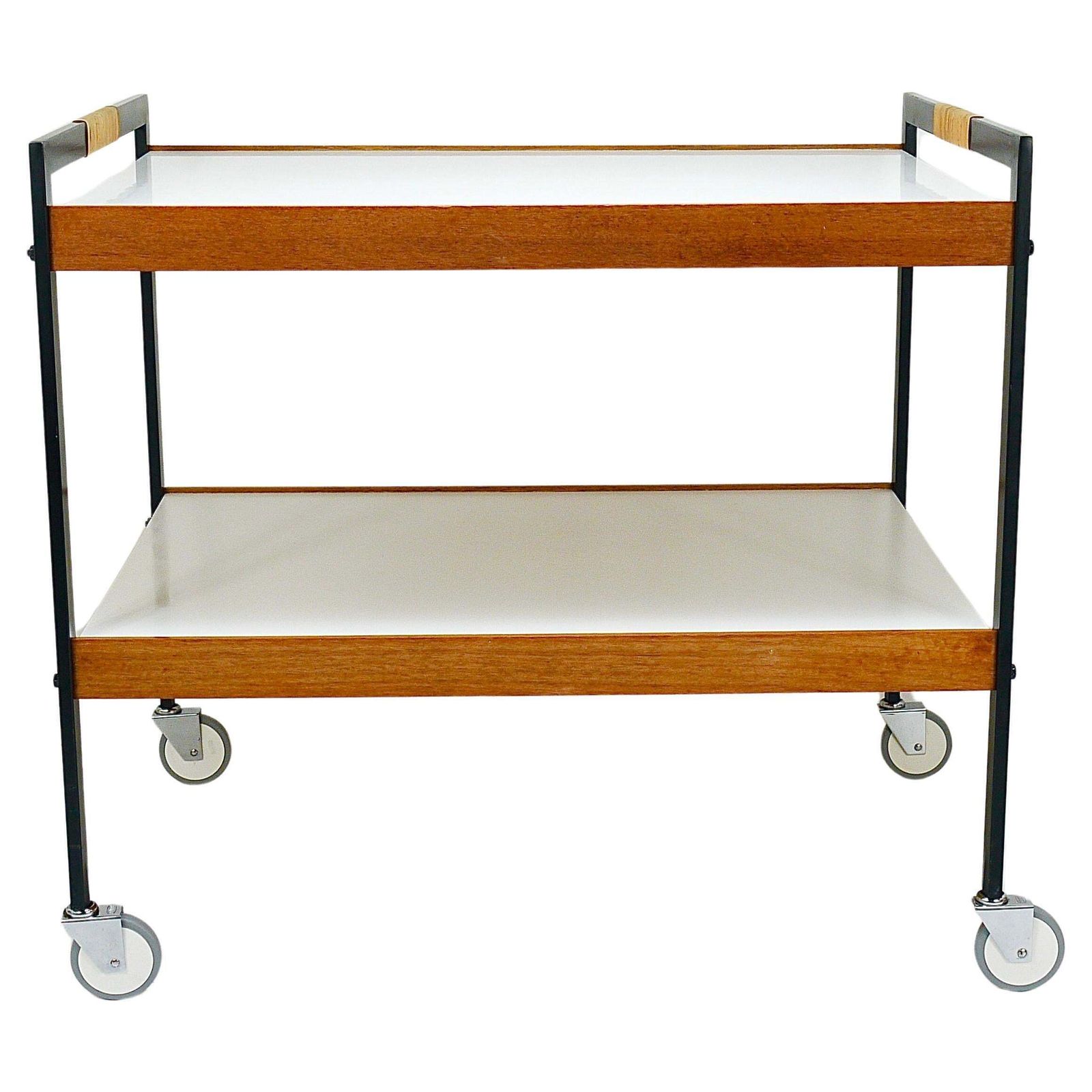 Carl Auböck Bar Cart Drinks Trolley Serving Cart, Austria, 1960s