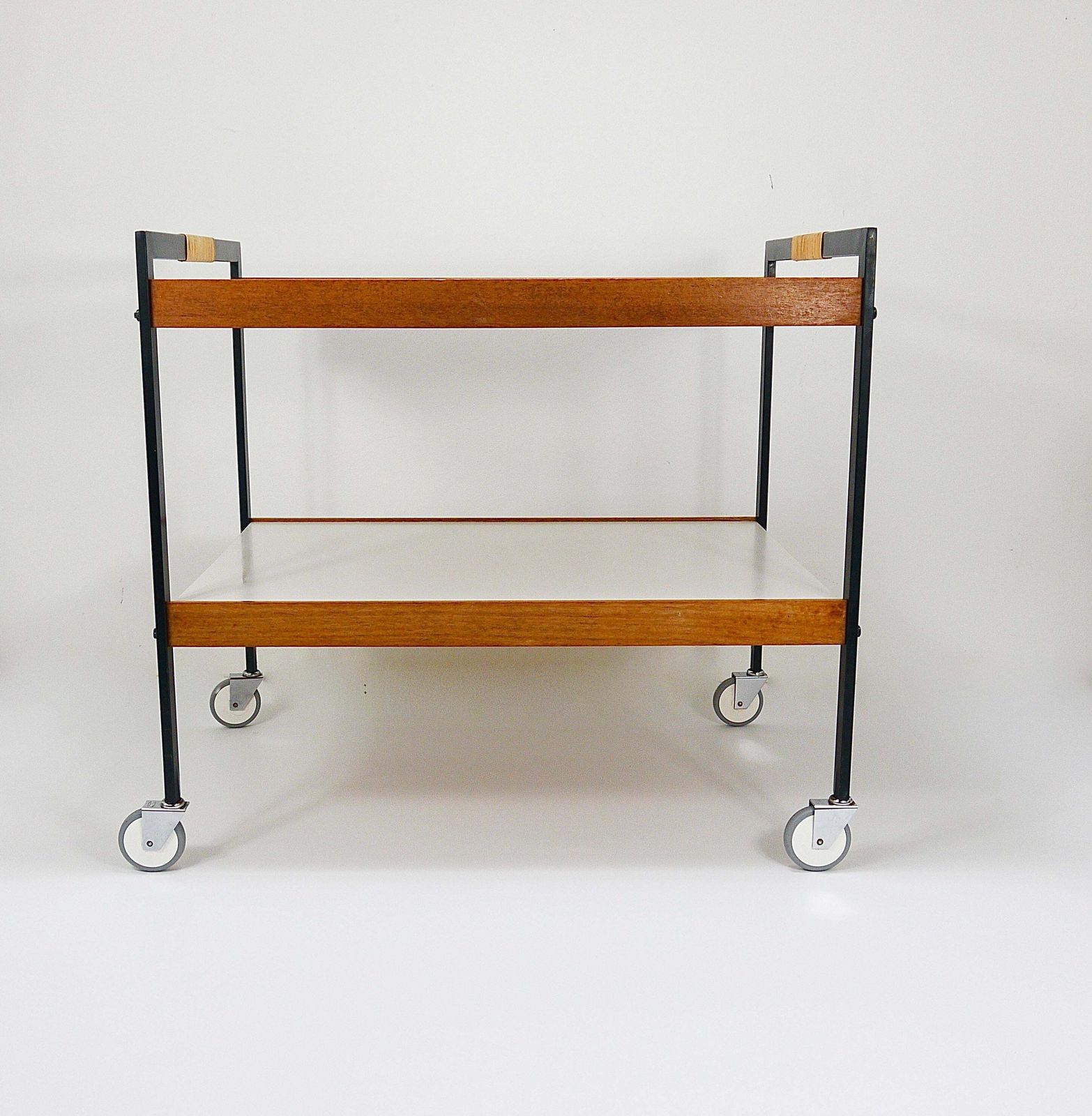 Carl Auböck Bar Cart Drinks Trolley Serving Cart, Austria, 1960s photo furniture
