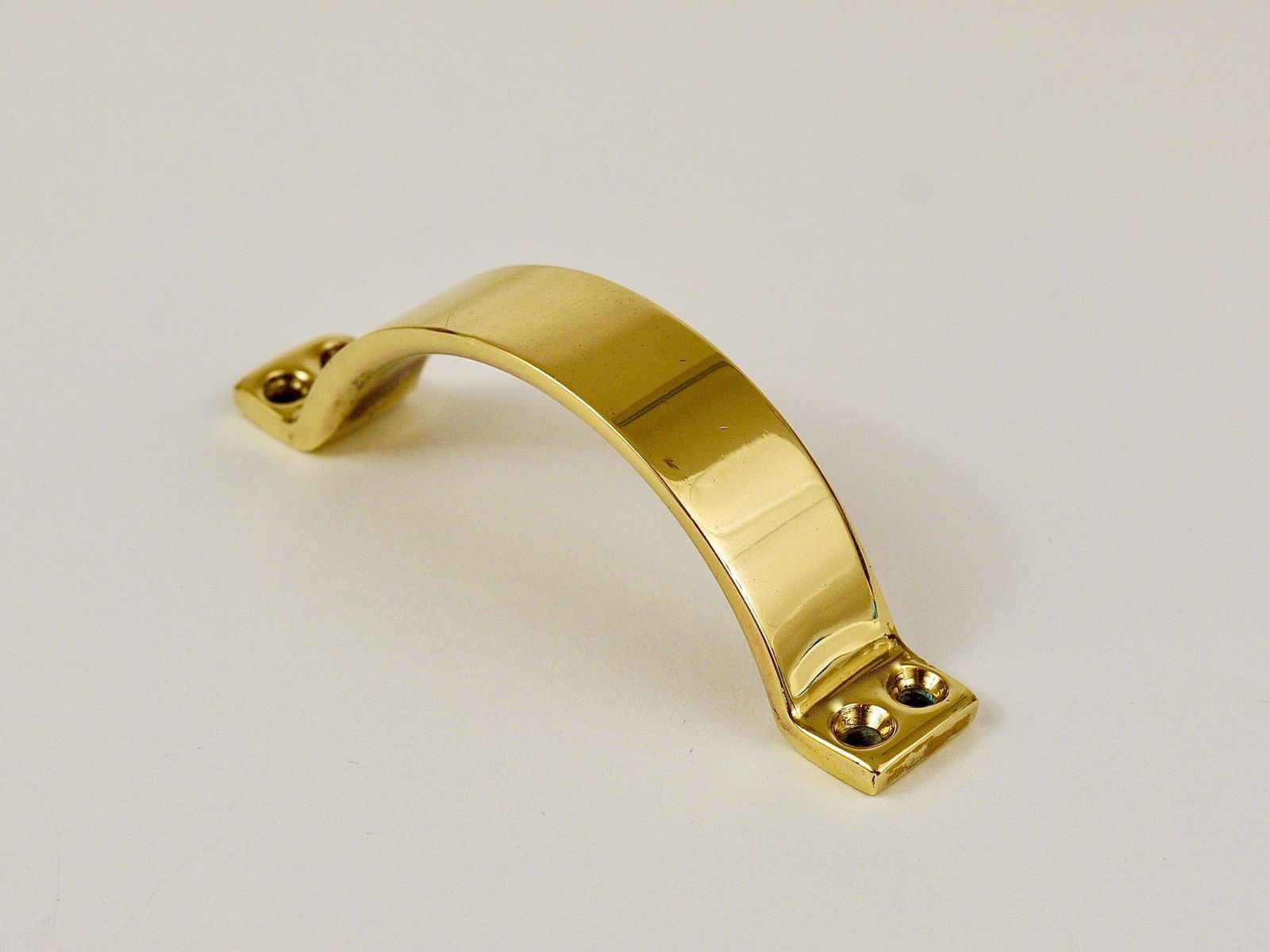 Up To 50 Midcentury Brass Handles For Doors, Drawers, Dressers, Austria, 1950s photo 89.0