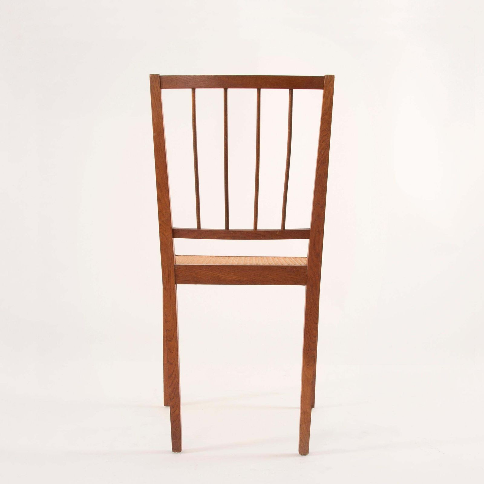 Two Elegant Werkstätte Hagenauer Chairs M006 By Julius Jirasek, Austria, 1930 photo vinterior
