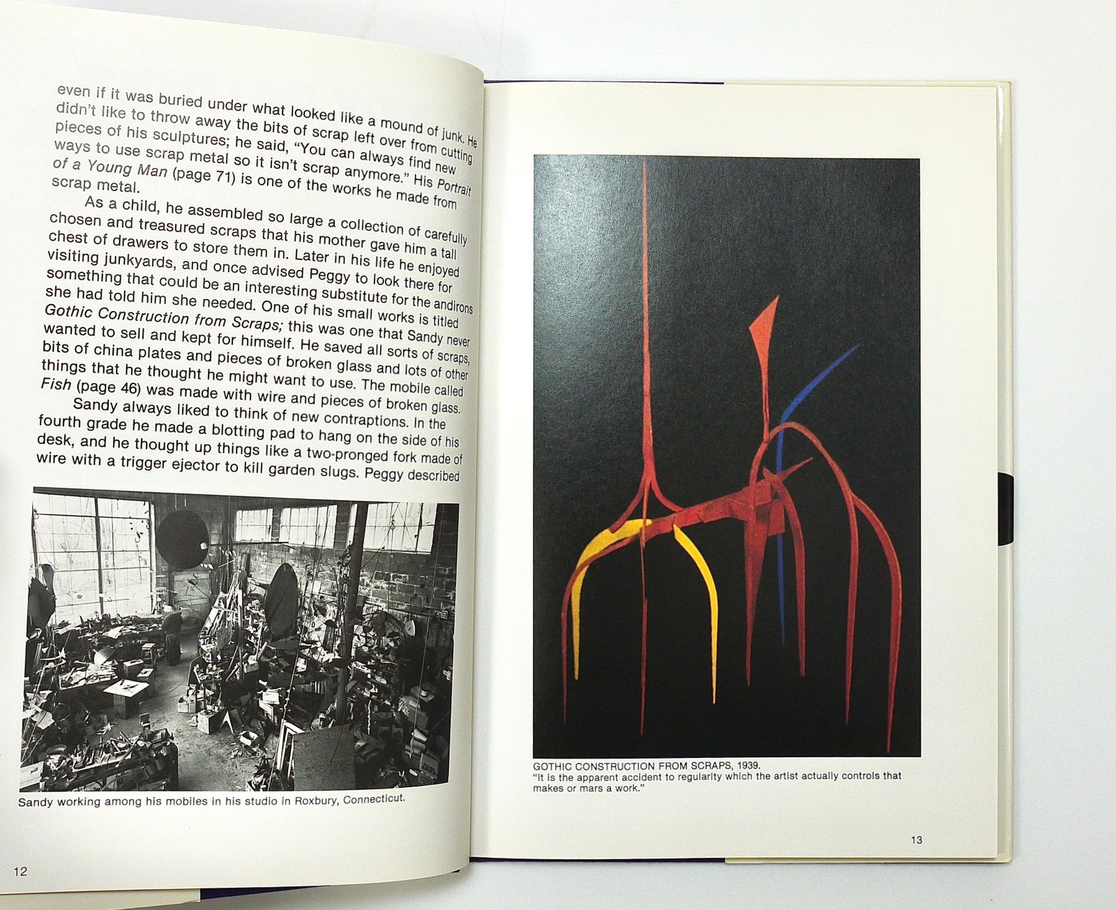 photo furniture Alexander Calder And His Magical Mobiles Art Book, Lipman & Aspinwal, 1st Ed.