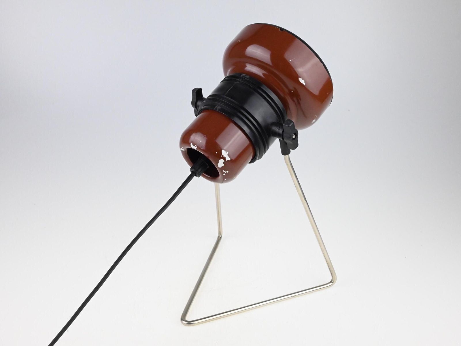 photo furniture Vintage Brown Table Lamp, Mid Century Lamp, Desk Lamp, Bedside Lamp, Brown Lamp, Table Light, Retro Lighting, Vintage Lamp, Brown Desk Lamp