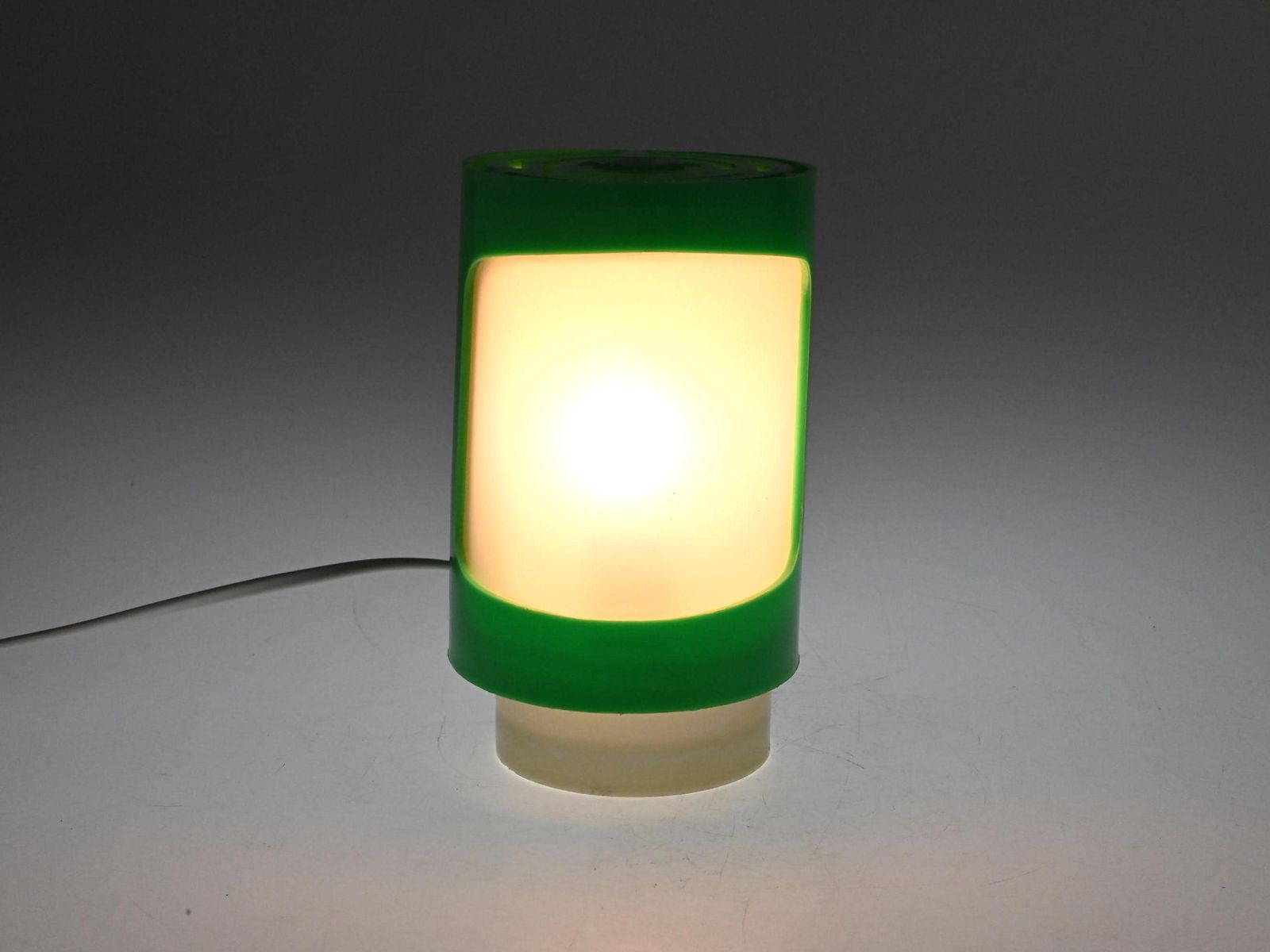 Mid Century Green Desk Lamp, Green Plastic Lamp, Desk Lamp, Table Lamp, Desk Light, Bedside Lamp, Mid Century Lamp, Green Lamp, Table Light photo furniture