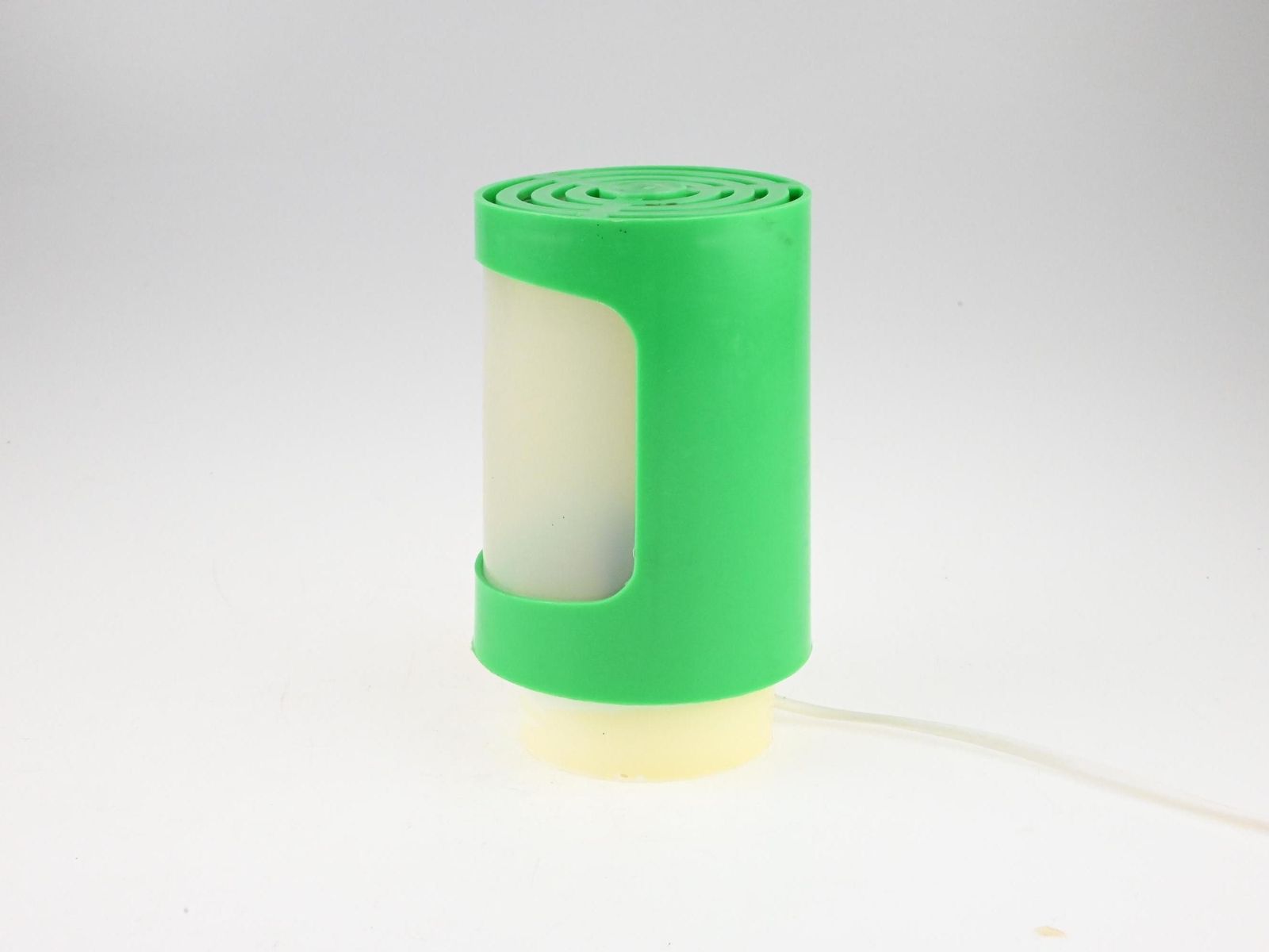 Mid Century Green Desk Lamp, Green Plastic Lamp, Desk Lamp, Table Lamp, Desk Light, Bedside Lamp, Mid Century Lamp, Green Lamp, Table Light photo vintage