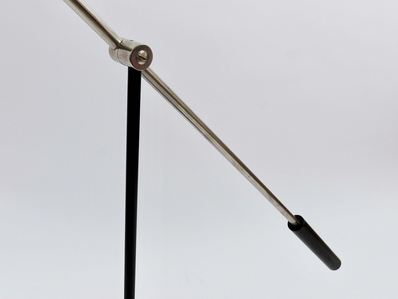photo buy Rupert Nikoll Articulating Counterweight Midcentury Floor Lamp, Nickel, Brass