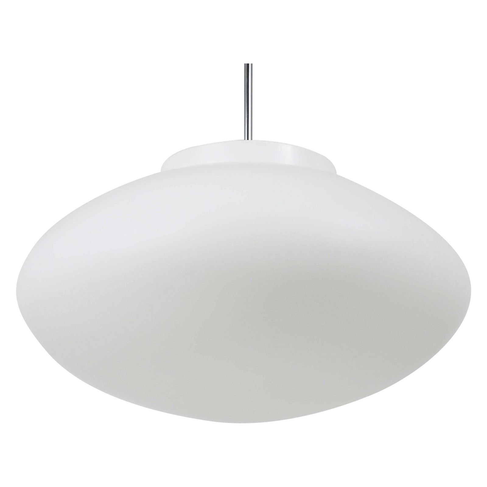 Up To 40 Huge Elliptical Opal Glass Pendant Lights, Lisa Johansson Pape Style