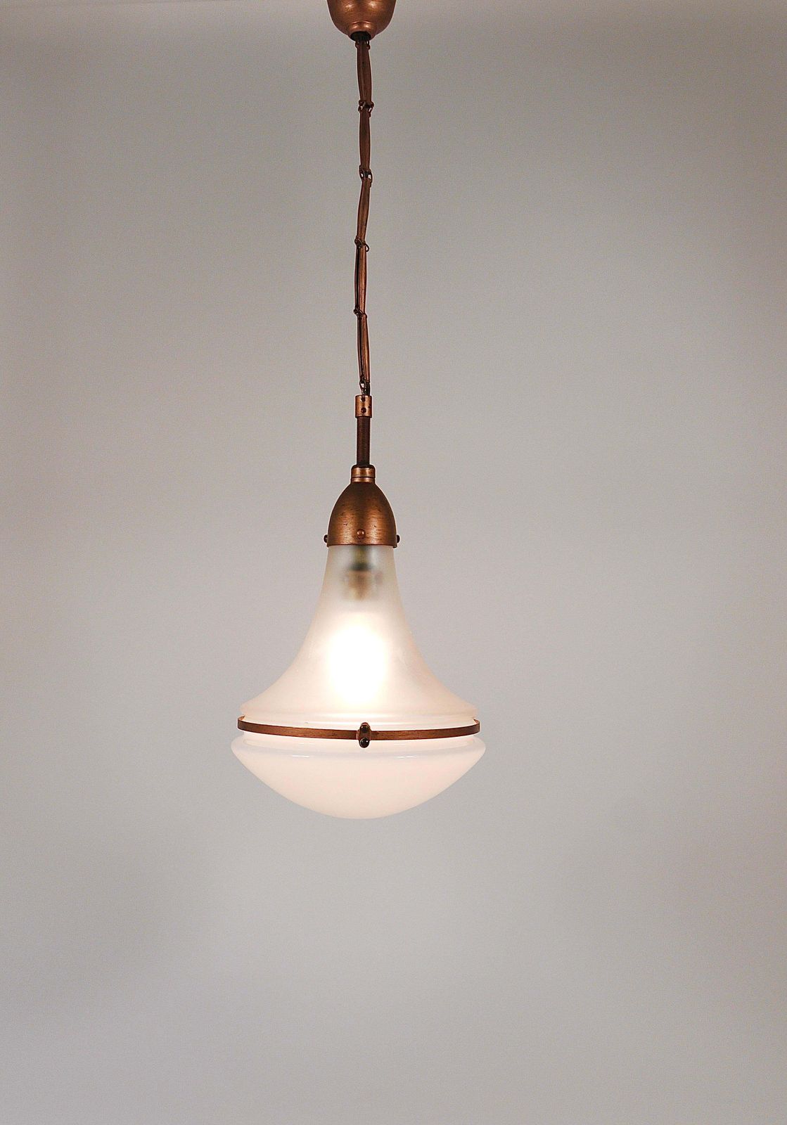 Peter Behrens Luzette Industrial Pendant Lamp, Siemens Schuckert, Germany, 1910 photo furniture