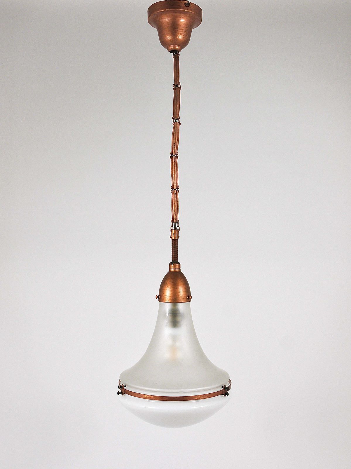 photo buy Peter Behrens Luzette Industrial Pendant Lamp, Siemens Schuckert, Germany, 1910