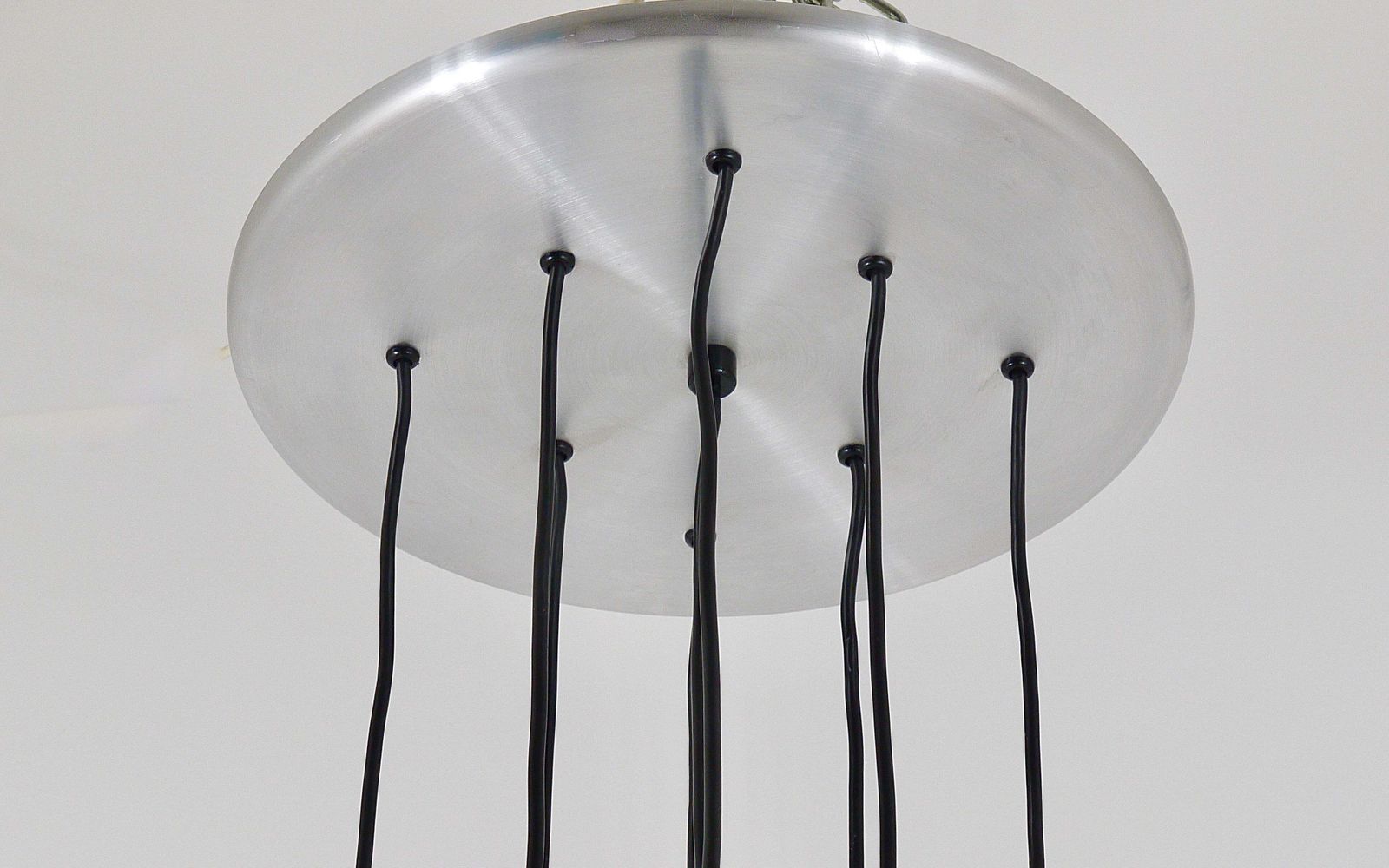 2821.0 Impressive Doria Cascading Hourglass Chandelier, Space Age, Germany, 1960s photo