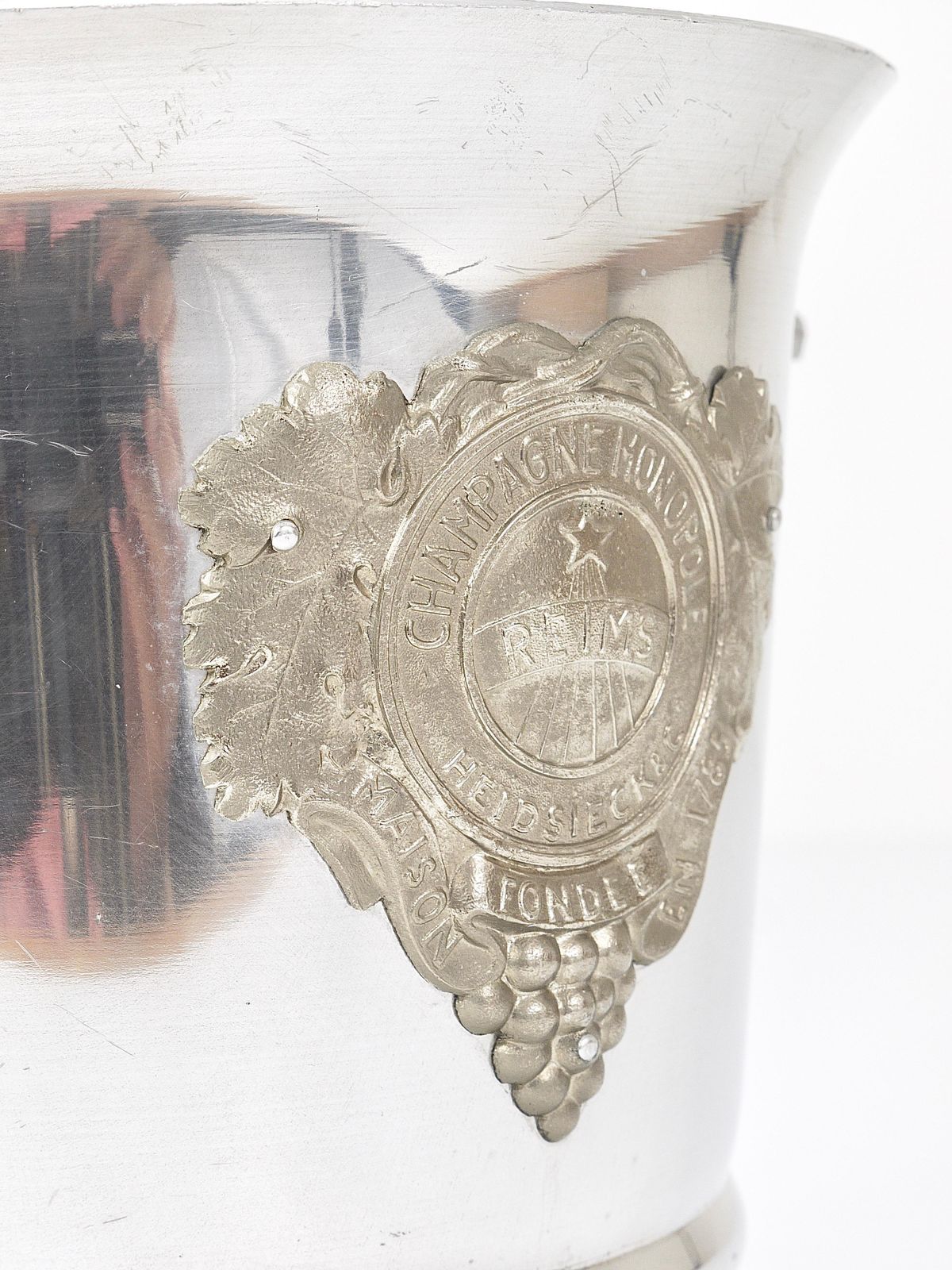 photo buy Heidsieck & Co Art Deco Champagne Ice Bucket Bottle Cooler, 1940s, Paris