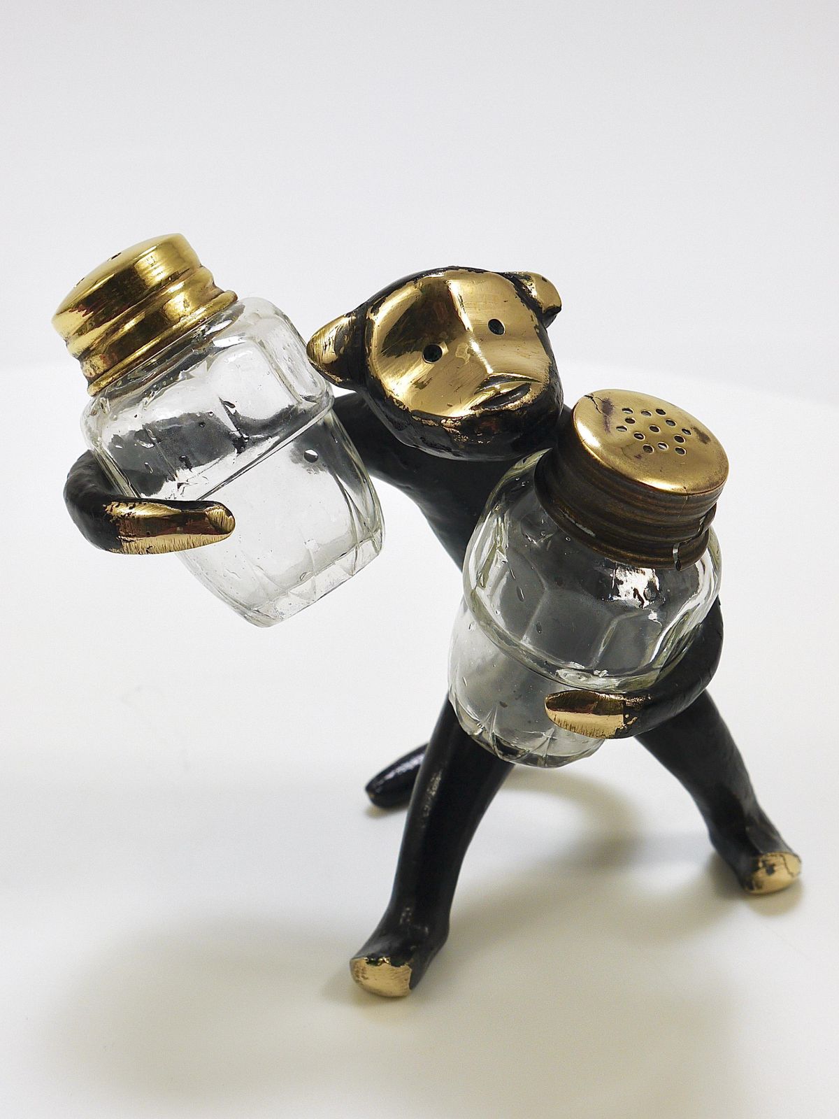 Walter Bosse Monkey Salt And Pepper Shakers Set, Herta Baller, Austria, 1950s photo Home Decor