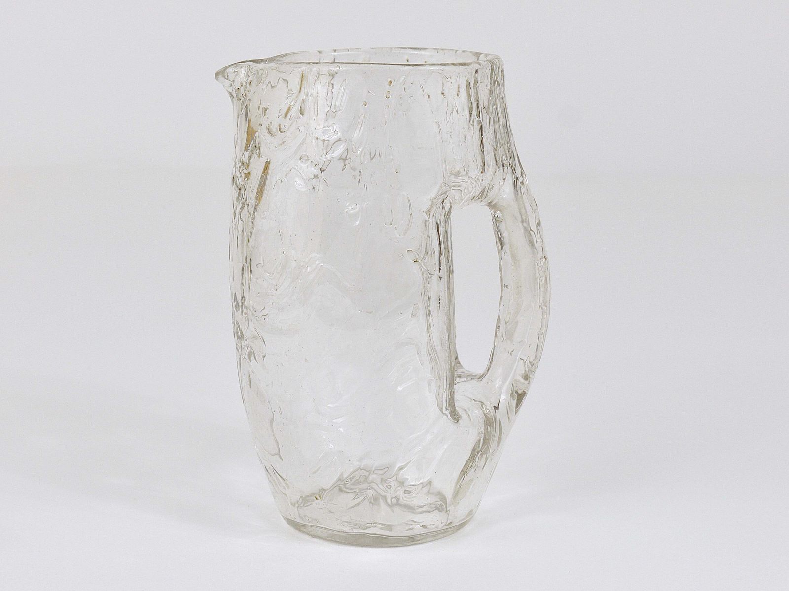 Koloman Moser Art Nouveau Glass Pitcher By Loetz Witwe, Bohemia, 1900s photo 1129.0