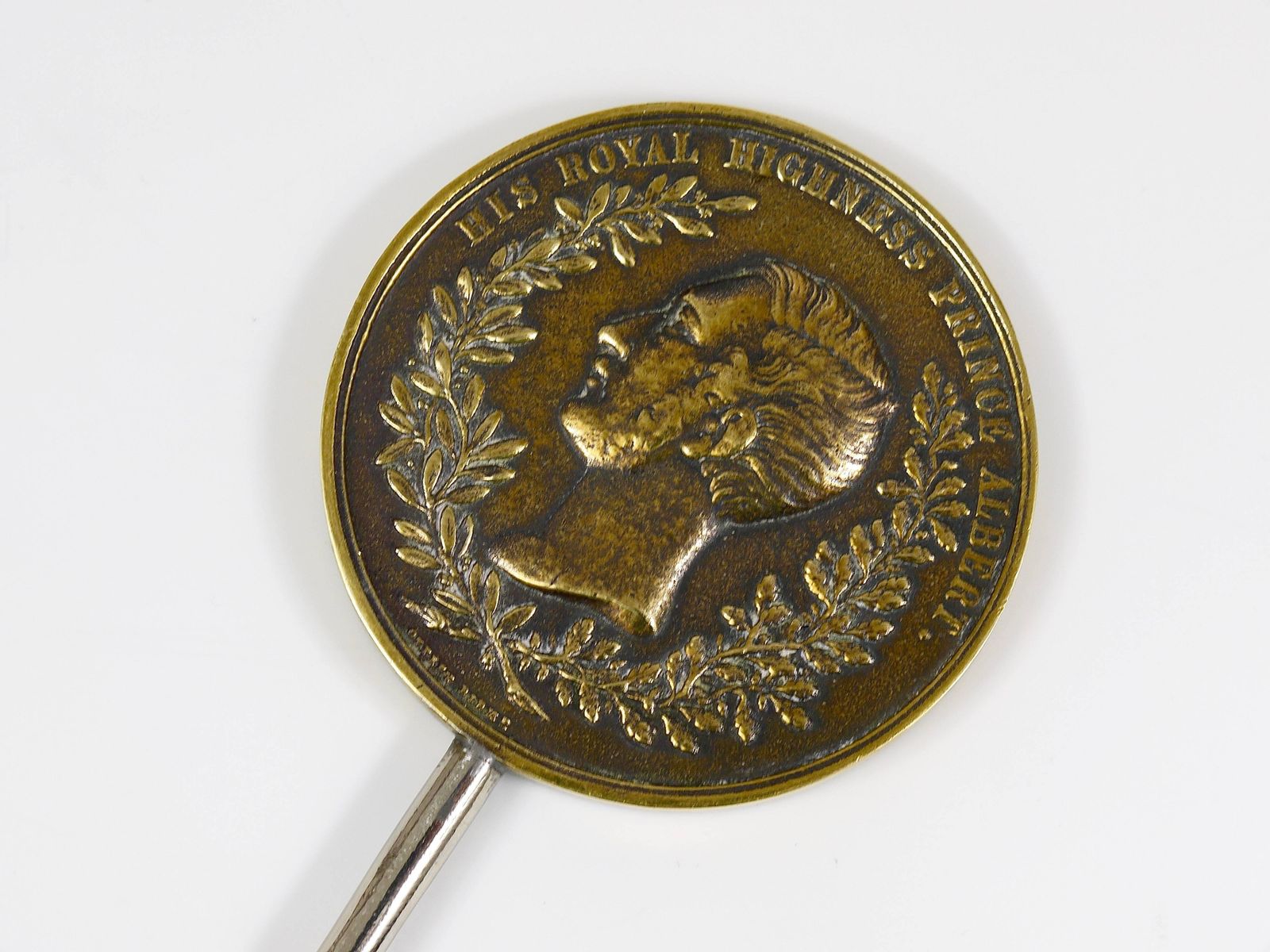 Carl Aubock Big Brass Coin Cork Screw, Bottle Opener, Austria, 1950s photo Home Decor