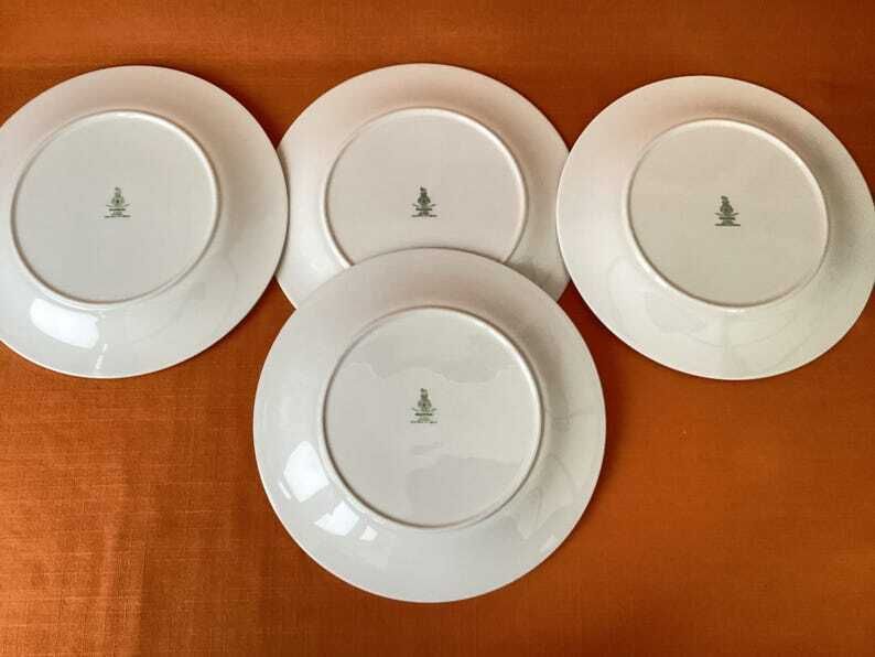1970s Royal Doulton ‘Madrigal’ Dinner Plates H5014 (Set Of 4), Royal Doulton Madrigal Design, Fine Bone China, Royal Doulton 10.5” Plates photo buy