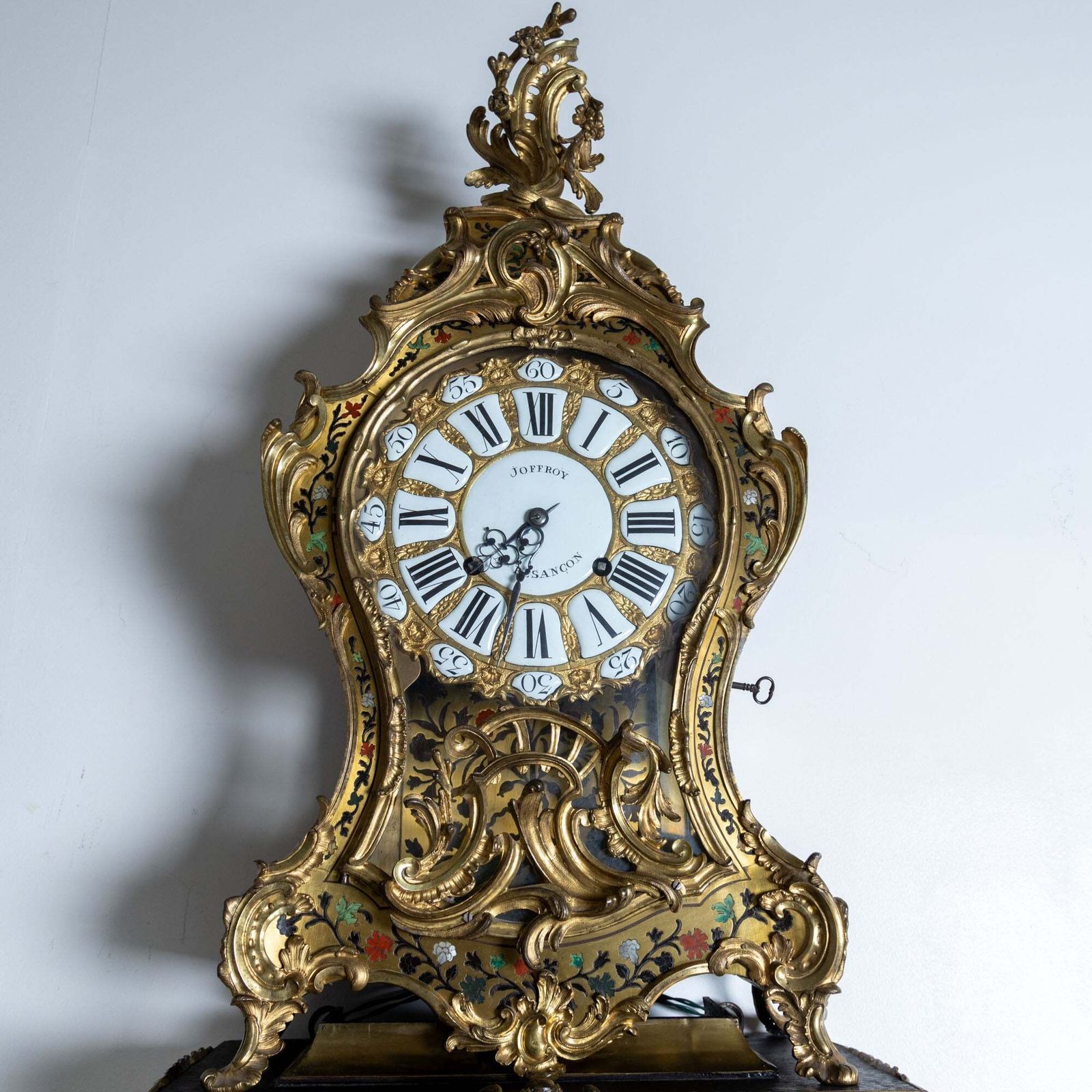 Louis Quinze Grand Cartel Pendule With Console, Sig. Balthazar Lieutaud & Joffroy à Besançon, Mid 18th Century photo furniture