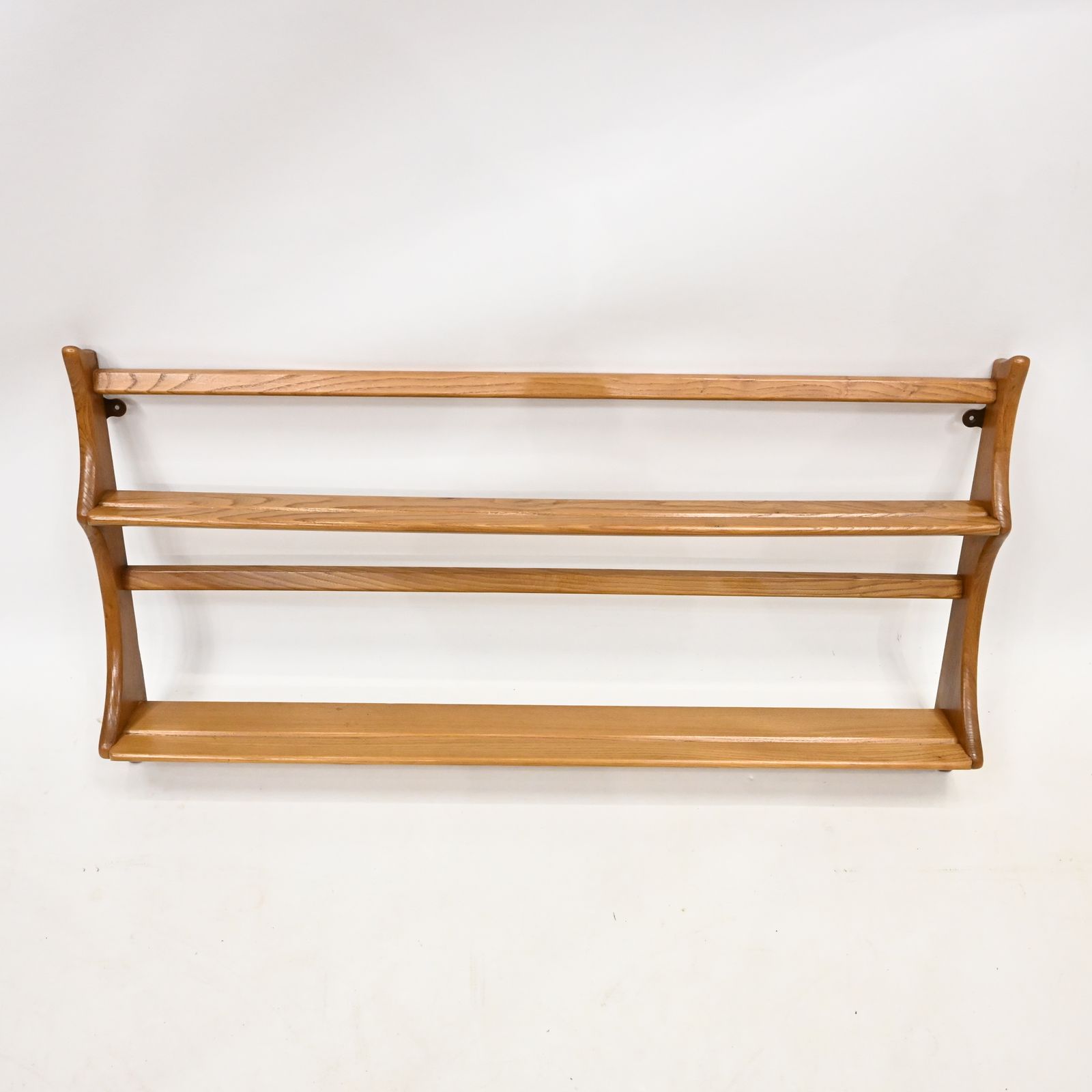 Ercol Windsor Open Plate Rack Shelving Model 268 Light Free Nationwide Delivery photo Furniture