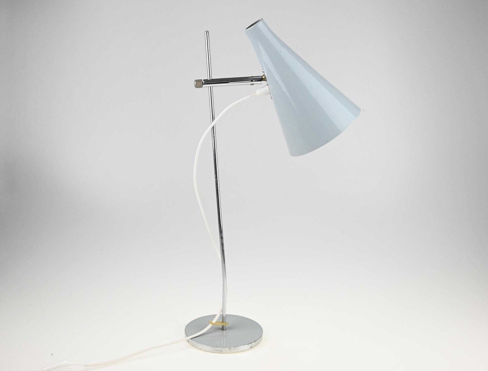 Gray Lidokov Table Lamp By Josef Hurka, Lidokov Lamp, Vintage Table Lamp, Industrial Lamp, Desk Lamp, Mid Century Lamp, Retro Lamp, Lamp