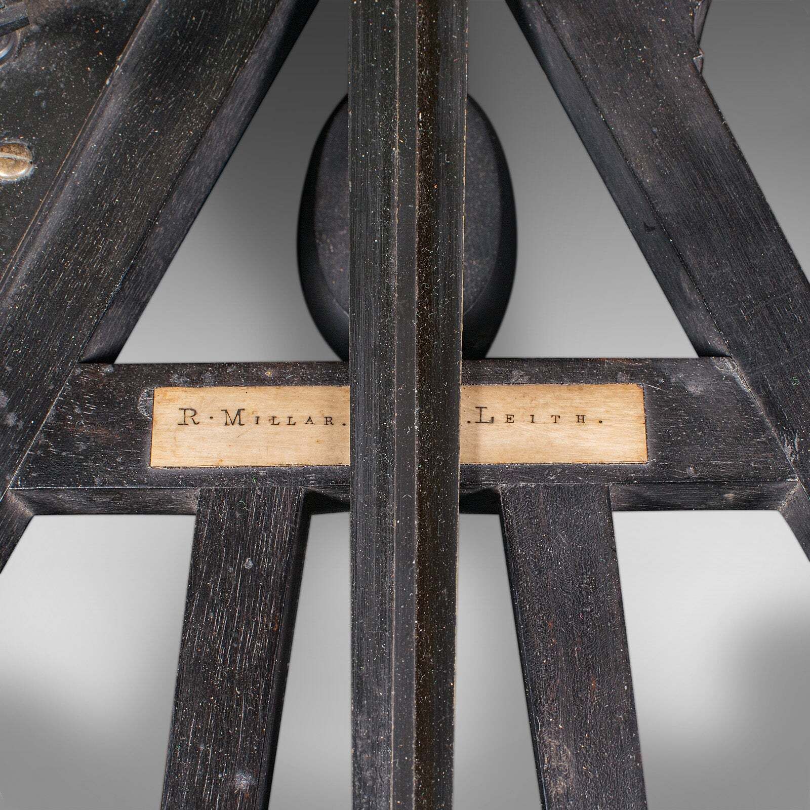 photo for sale Antique Cased Octant, Scottish, Ebony, Navigation Instrument, Sextant, Victorian