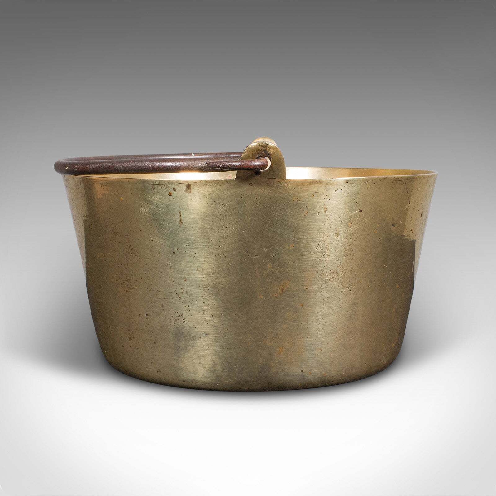 Antique Preserve Warmer, English, Bronze, Jam Pan, Fireside Interest, Georgian photo 495.0