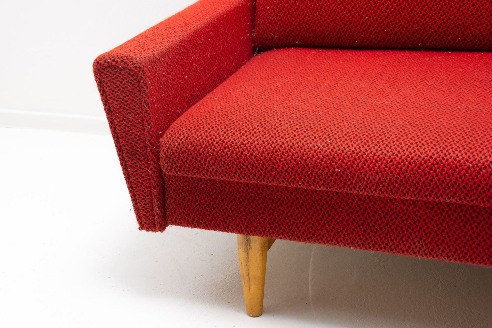 Mid Century Opvouwbare Slaapbank, Ca. Jaren 1960, Tsjecho Slowakije photo vinterior
