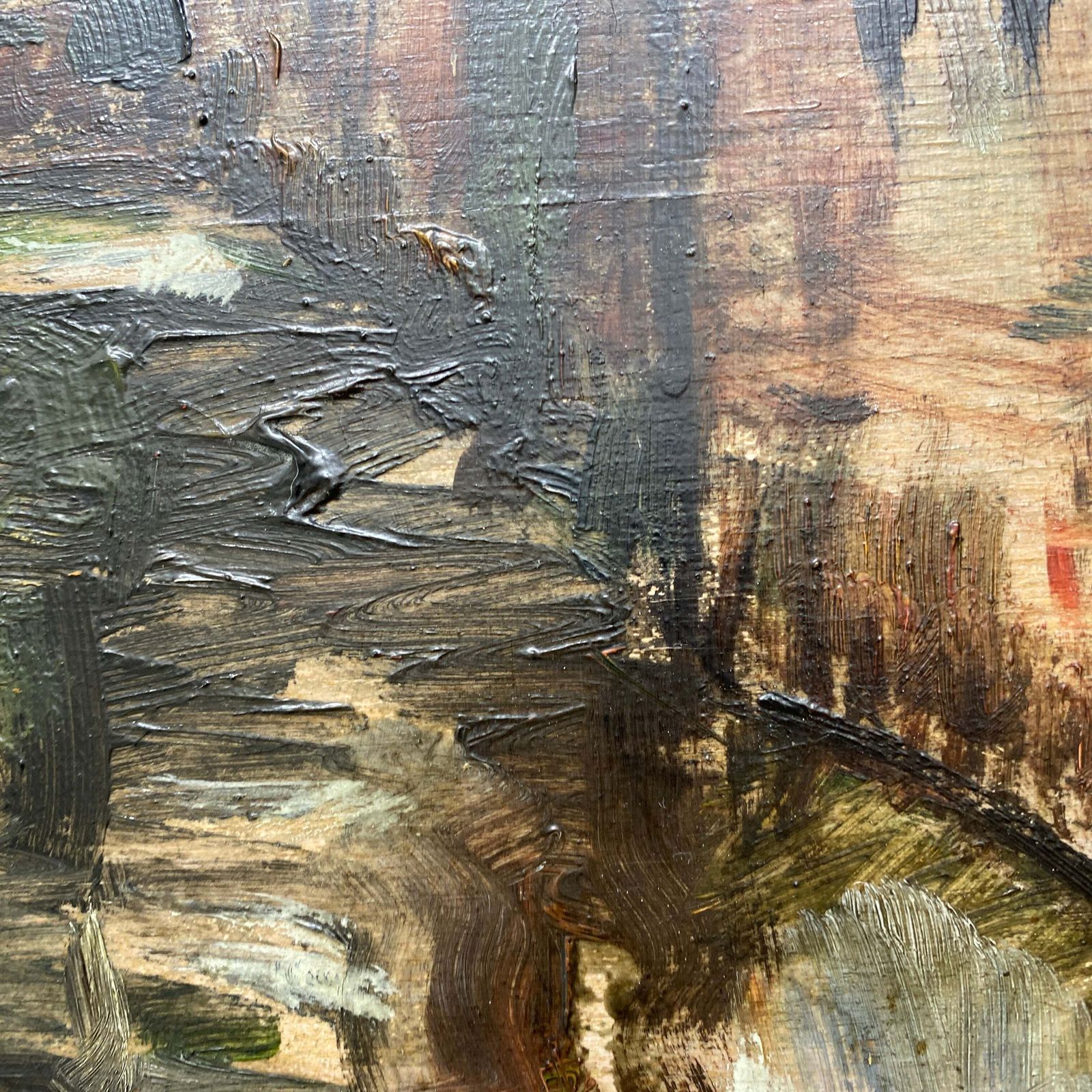 Original Oil On Board Othon Friesz French Artist 1879 1949 photo 1650.0