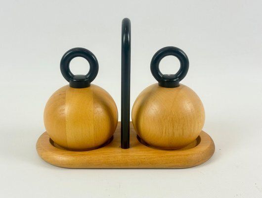 Salt & Pepper Mills Ball Boy By Richard Nissen & Carsten Jørgensen For Bodum, Denmark, 1980s, Set Of 3
