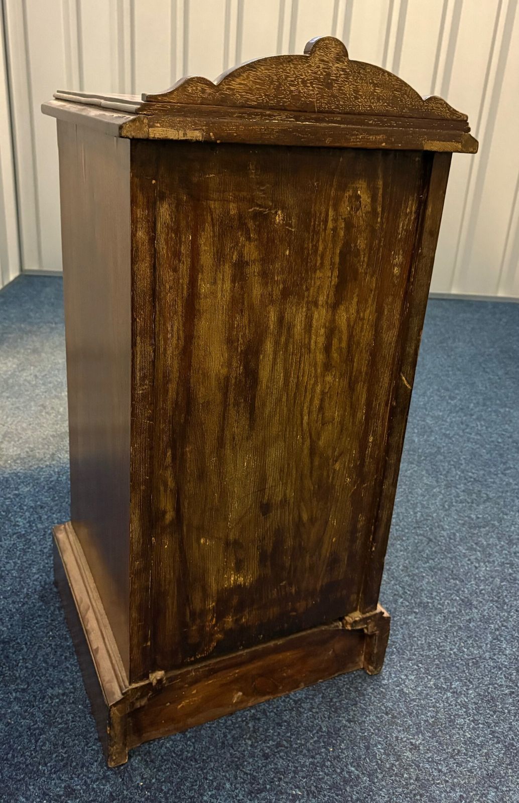 English Victorian Mahogany Bedside Cabinet photo vinterior