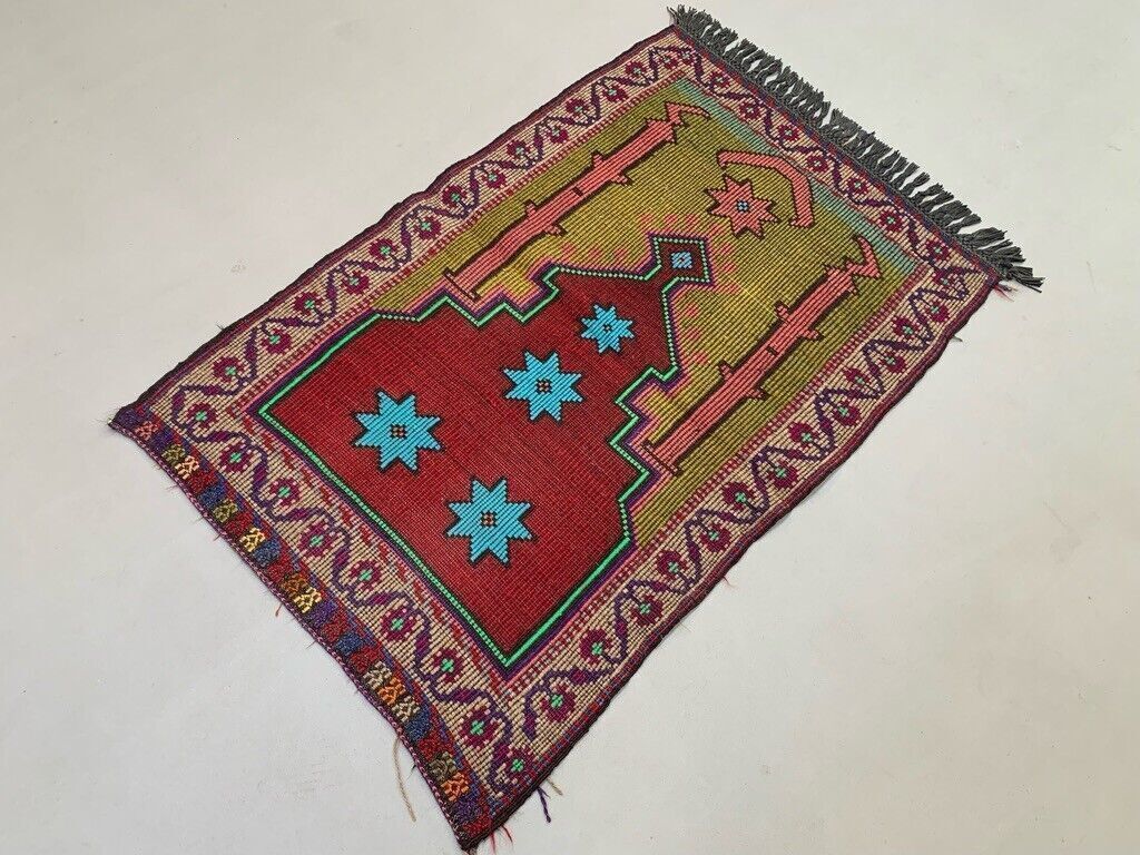 Small Vintage Turkish Kilim Rug 130x83 Cm Wool Kelim photo for sale