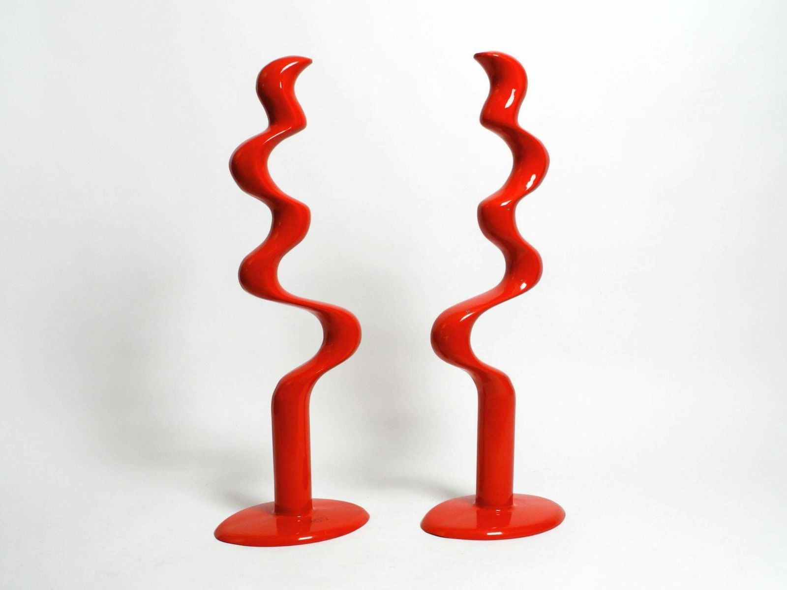 Two Abstract Metal Floor Sculptures By Tony Almén And Peter Gest For Ikea 1990 photo Home Decor