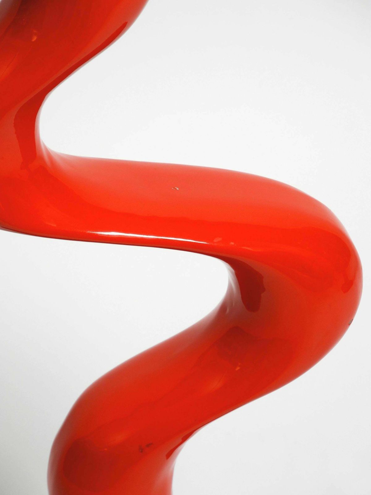 photo vintage Two Abstract Metal Floor Sculptures By Tony Almén And Peter Gest For Ikea 1990