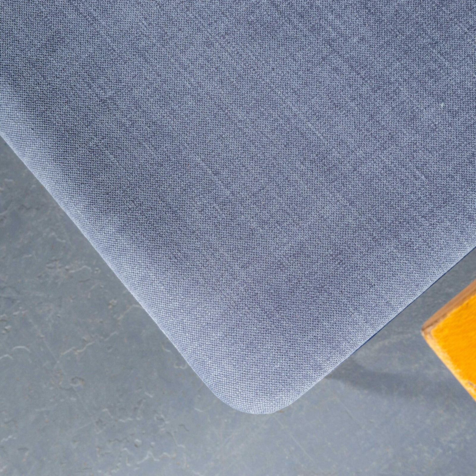 1970’s Cantilever Blue Frame Dining Chairs With Blue – Grey Upholstery – Set Of Six photo Furniture